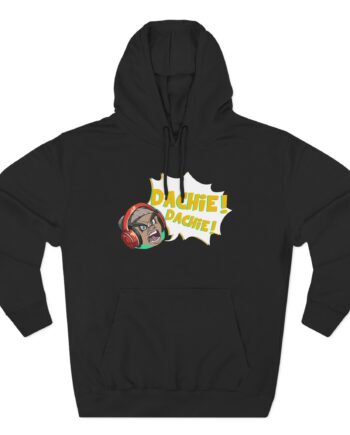 Dachie Dachie the Dashiexp Three-Panel Fleece Hoodie