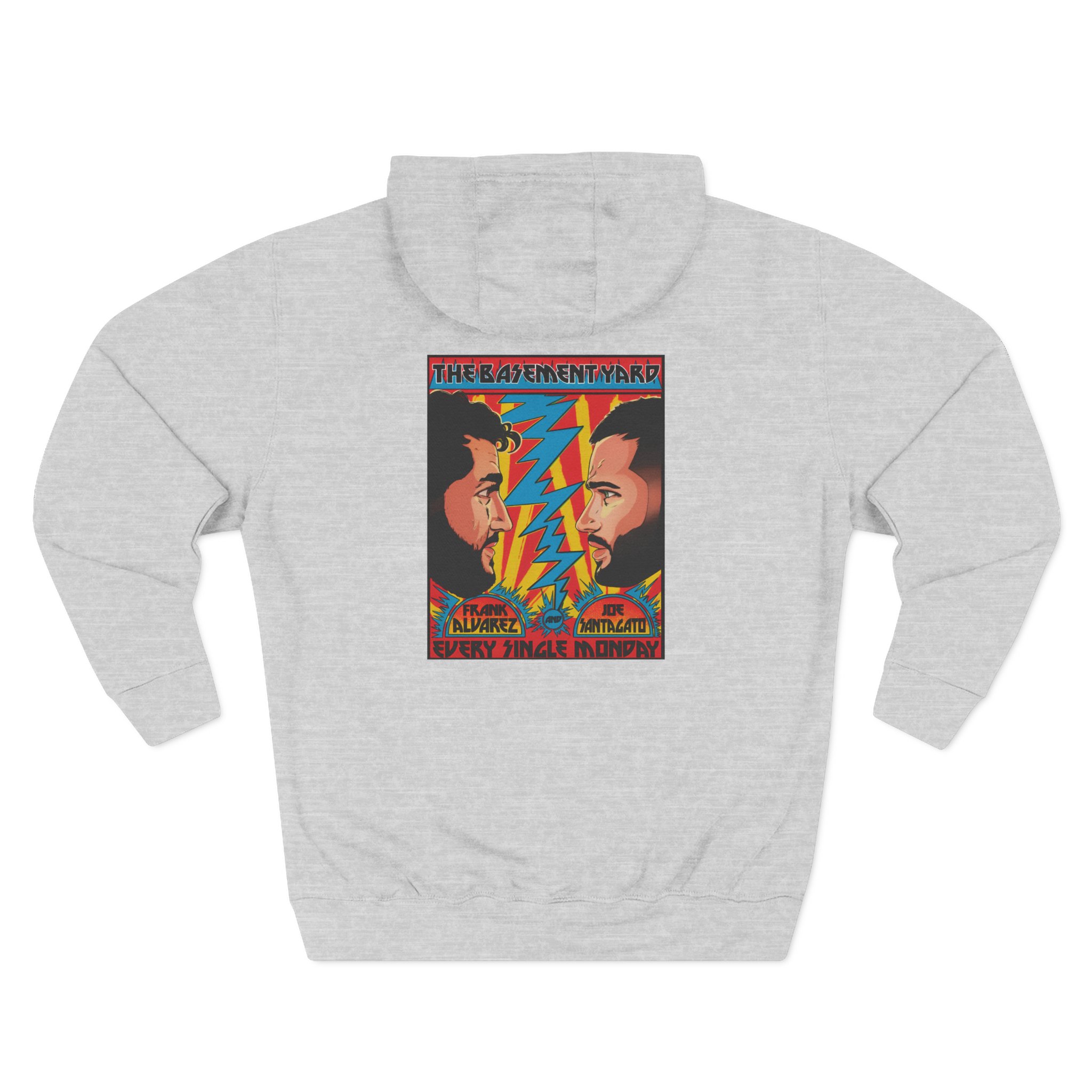 The Basement Yard Face Off Three-Panel Fleece Hoodie