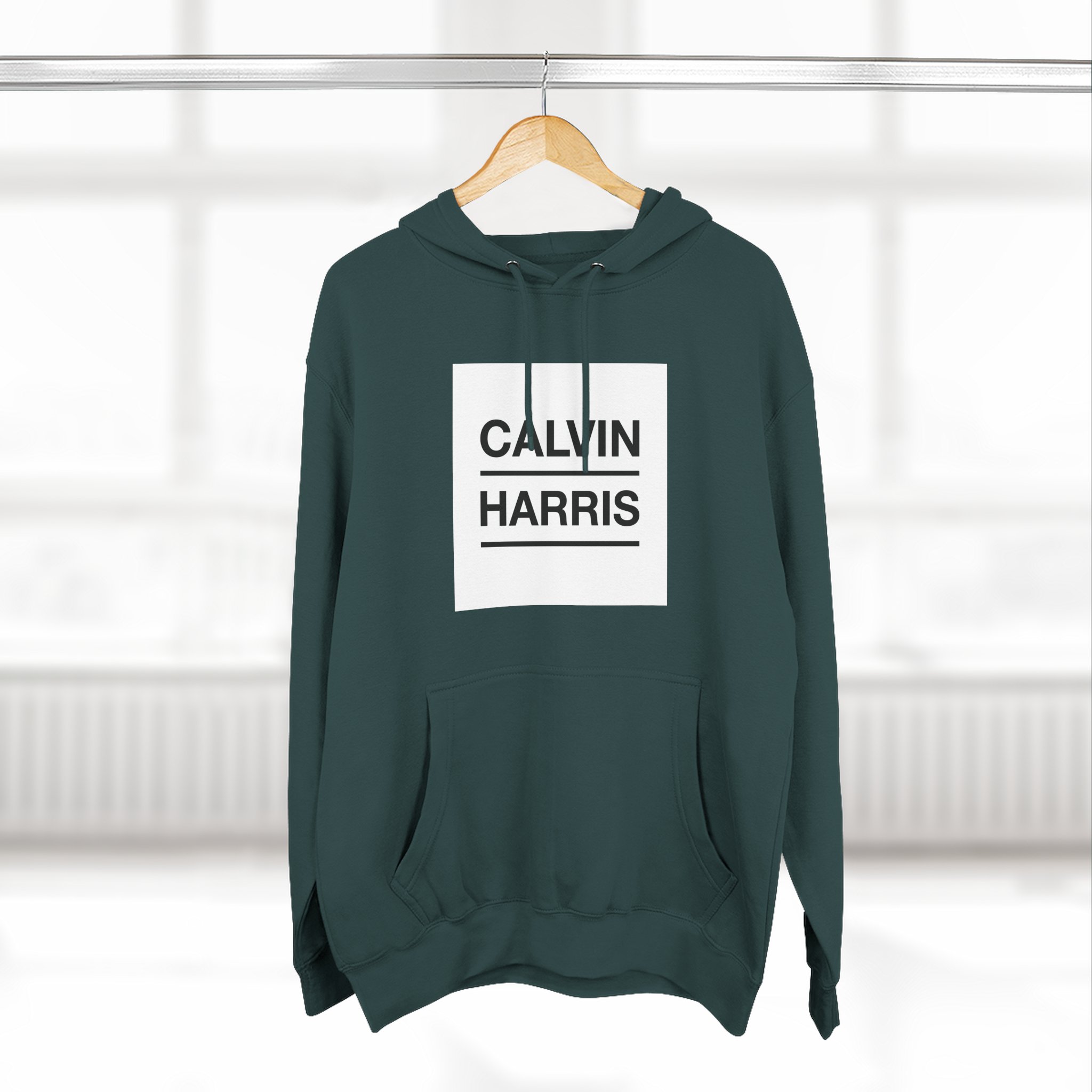 Calvin Harris Three-Panel Fleece Hoodie