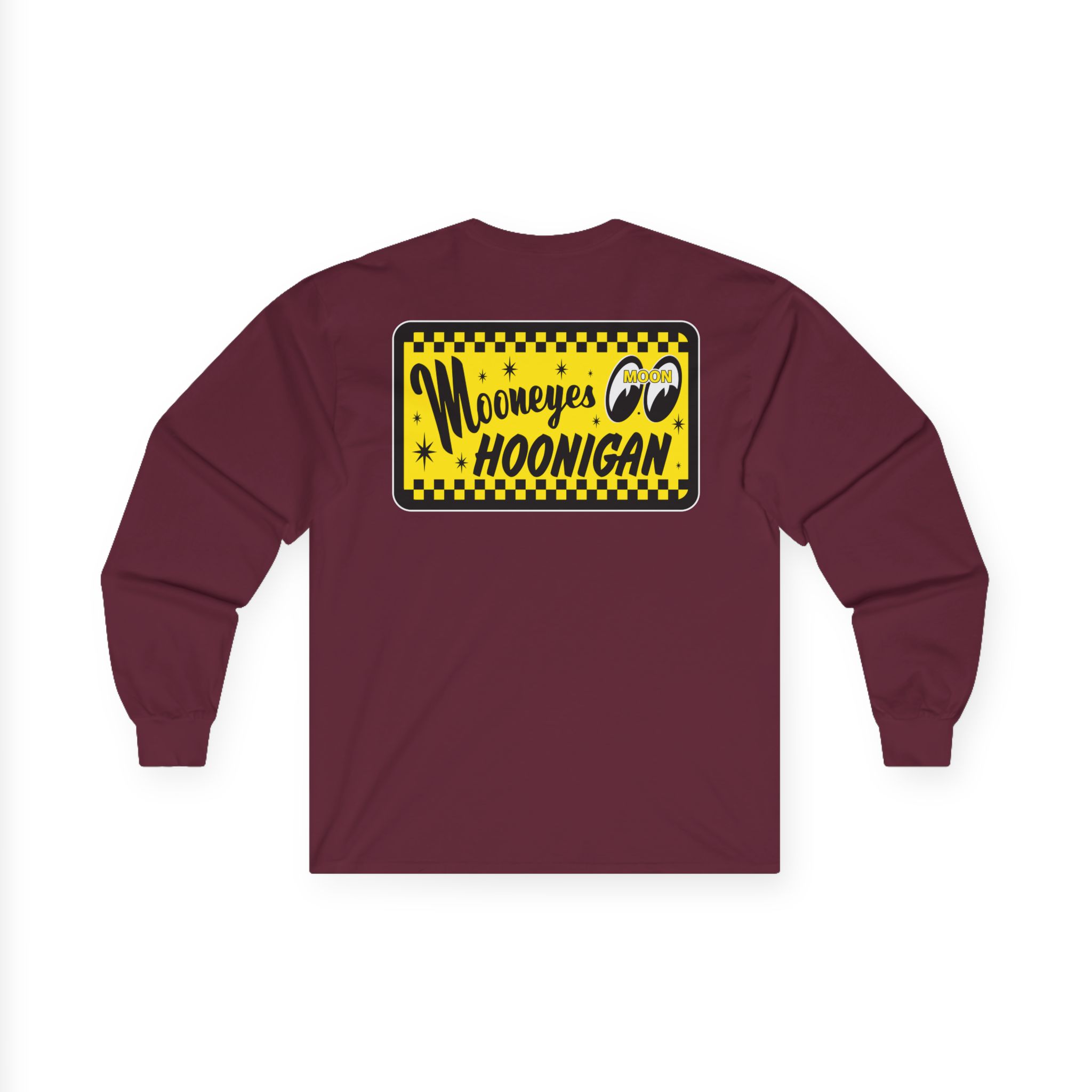 Ken Block Hoonigan X Mooneyes Go With Hoon Unisex Ultra Cotton Long Sleeve Tee