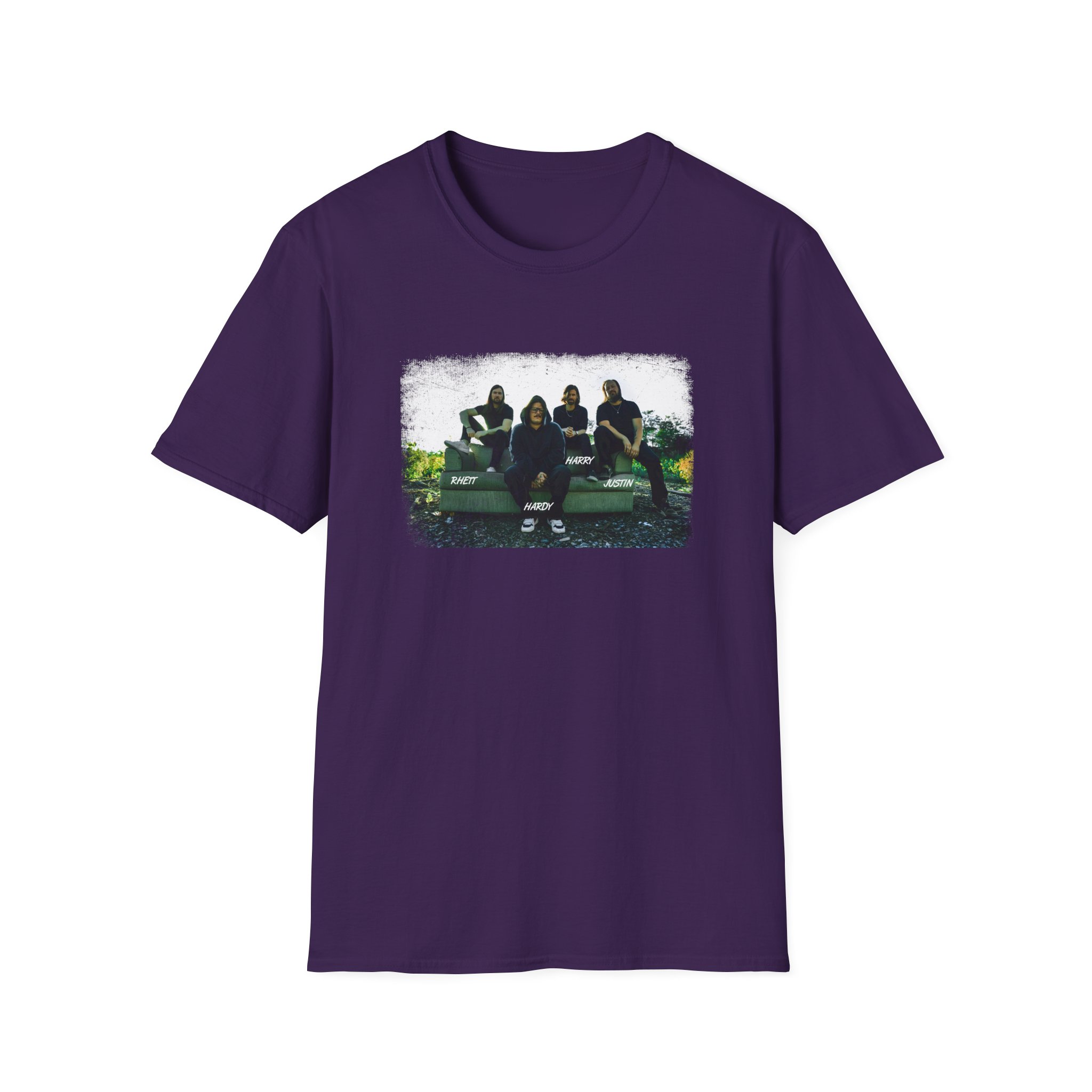 Hardy Band Photo Unisex Softstyle T-Shirt