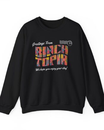 Binchtopia Postcard Unisex Heavy Blend™ Crewneck Sweatshirt