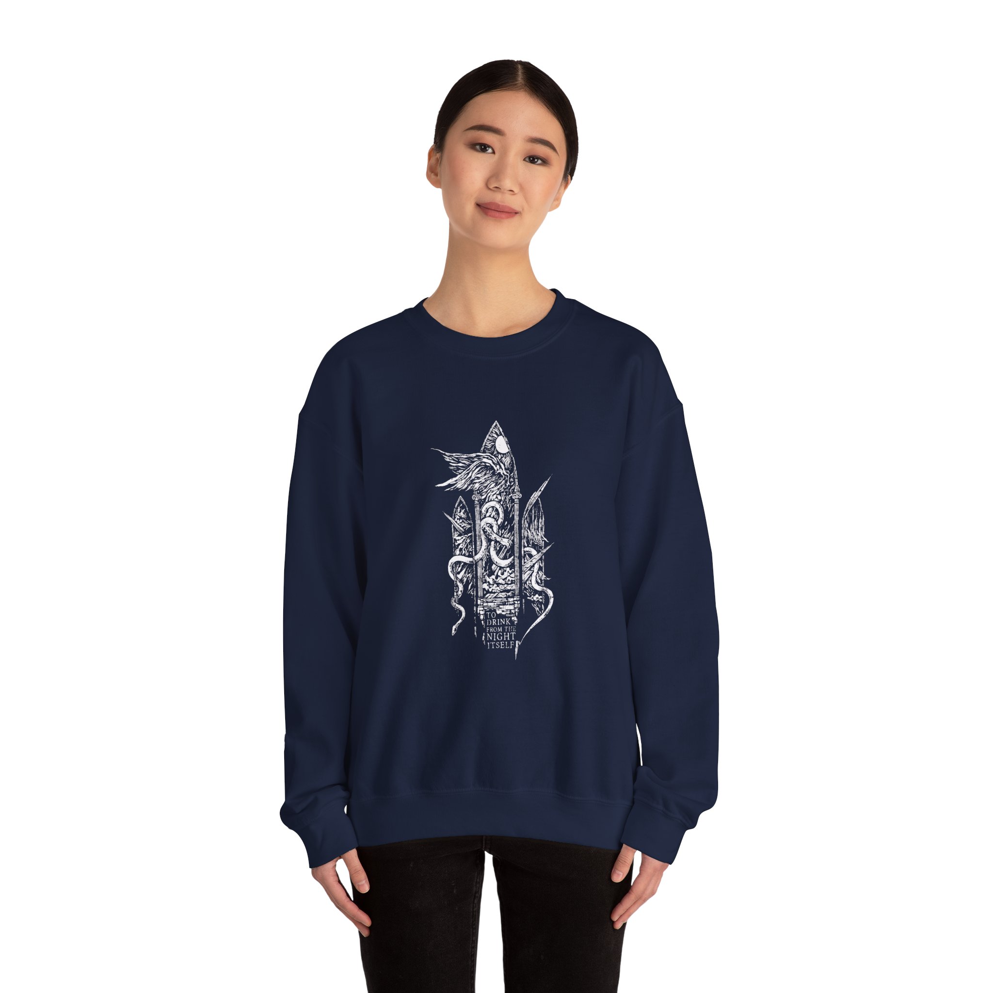 At the Gates Swedish Death Metal Since 1990 Unisex Heavy Blend Crewneck Sweatshirt