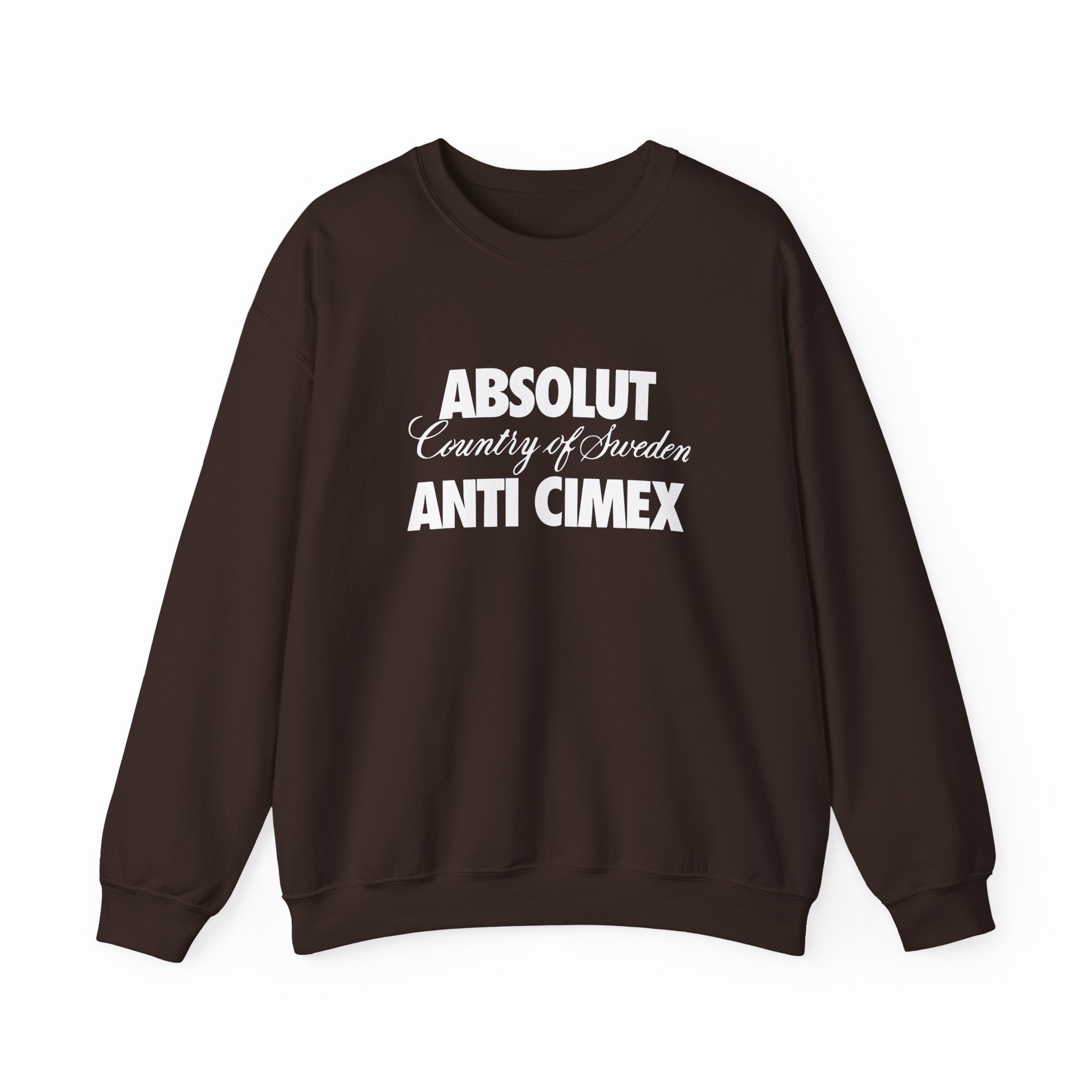 Anti Cimex Absolut Country of Sweden Unisex Heavy Blend Crewneck Sweatshirt