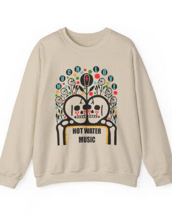 Hot Water Music Much Love Unisex Heavy Blend™ Crewneck Sweatshirt