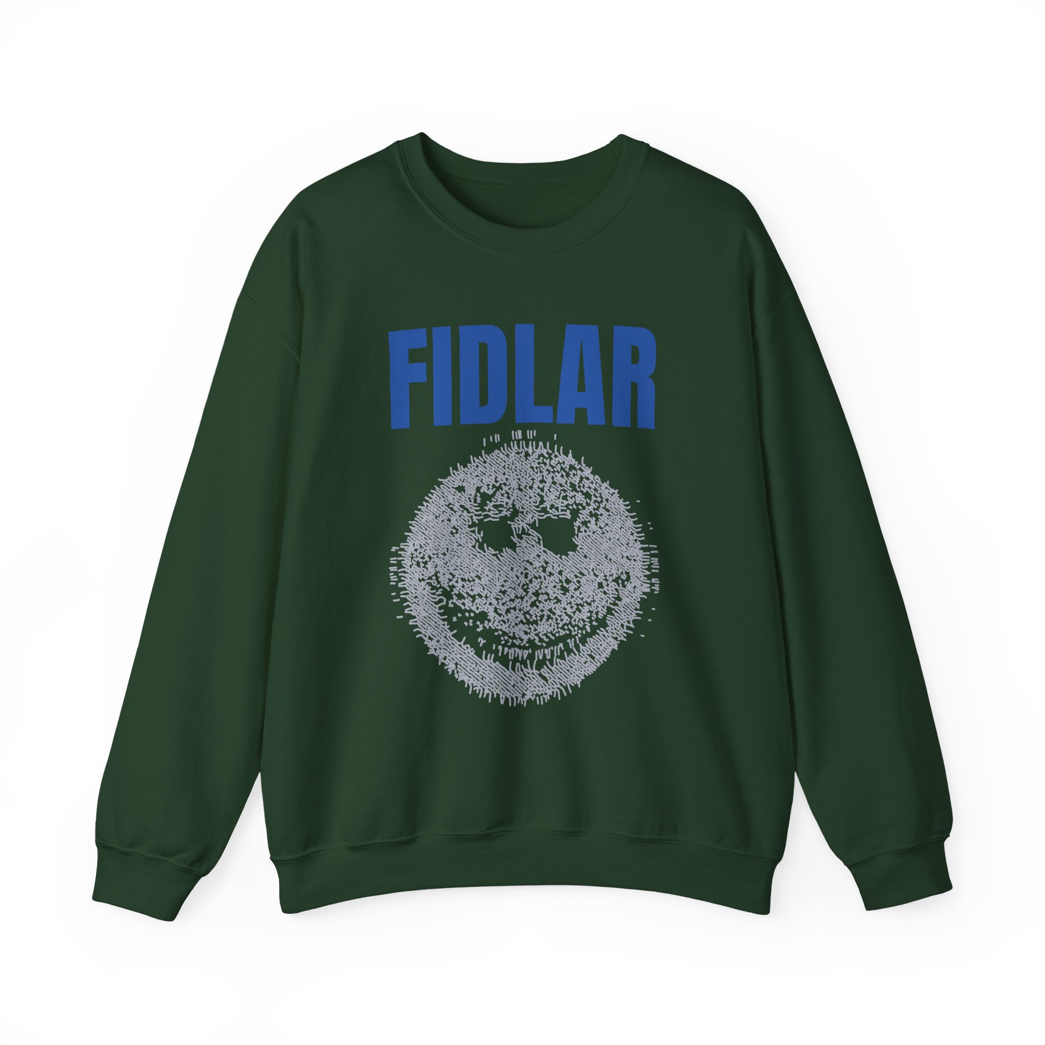 Fidlar Big Smiley Unisex Heavy Blendâ„¢ Crewneck Sweatshirt
