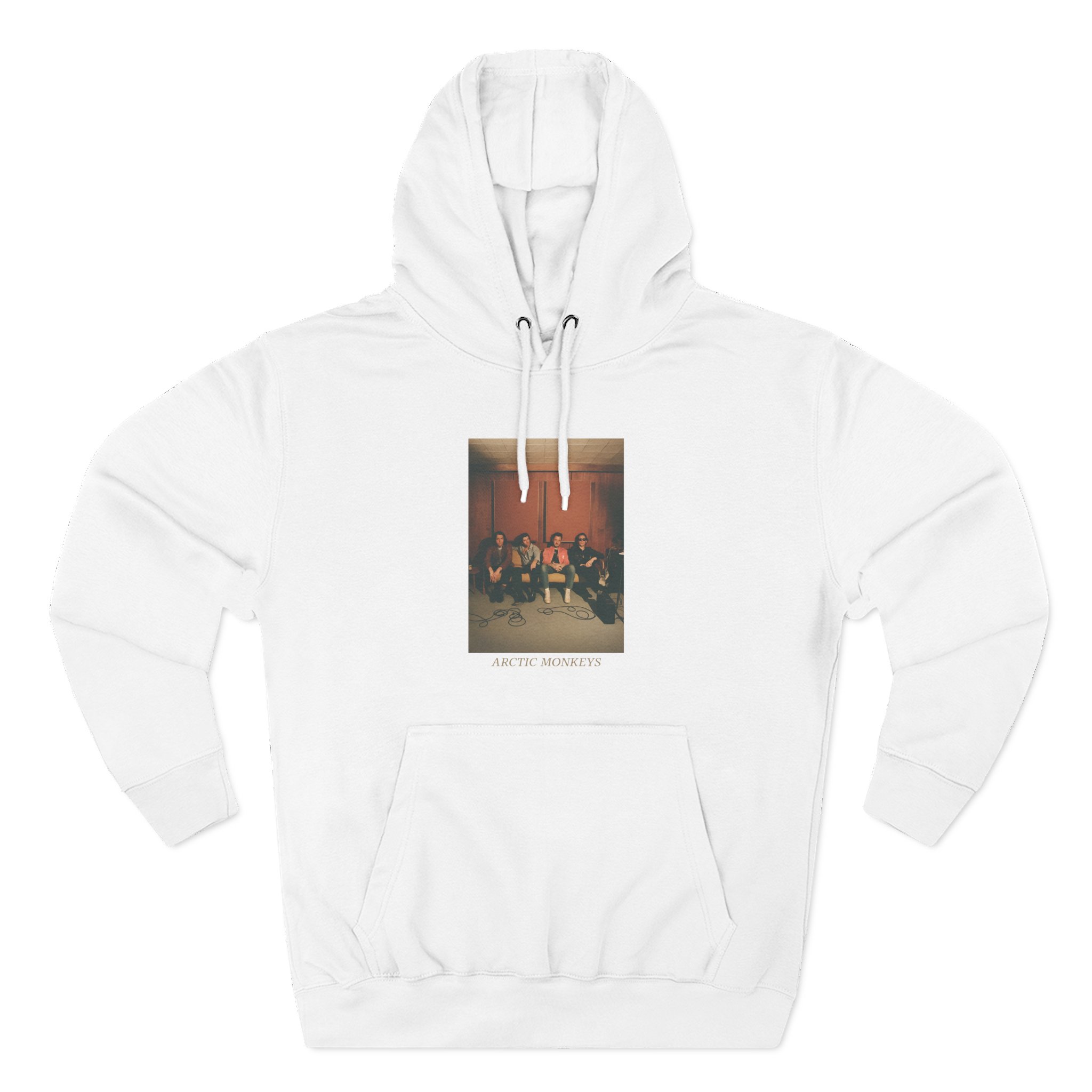 Arctic Monkeys Band Photo Three-Panel Fleece Hoodie