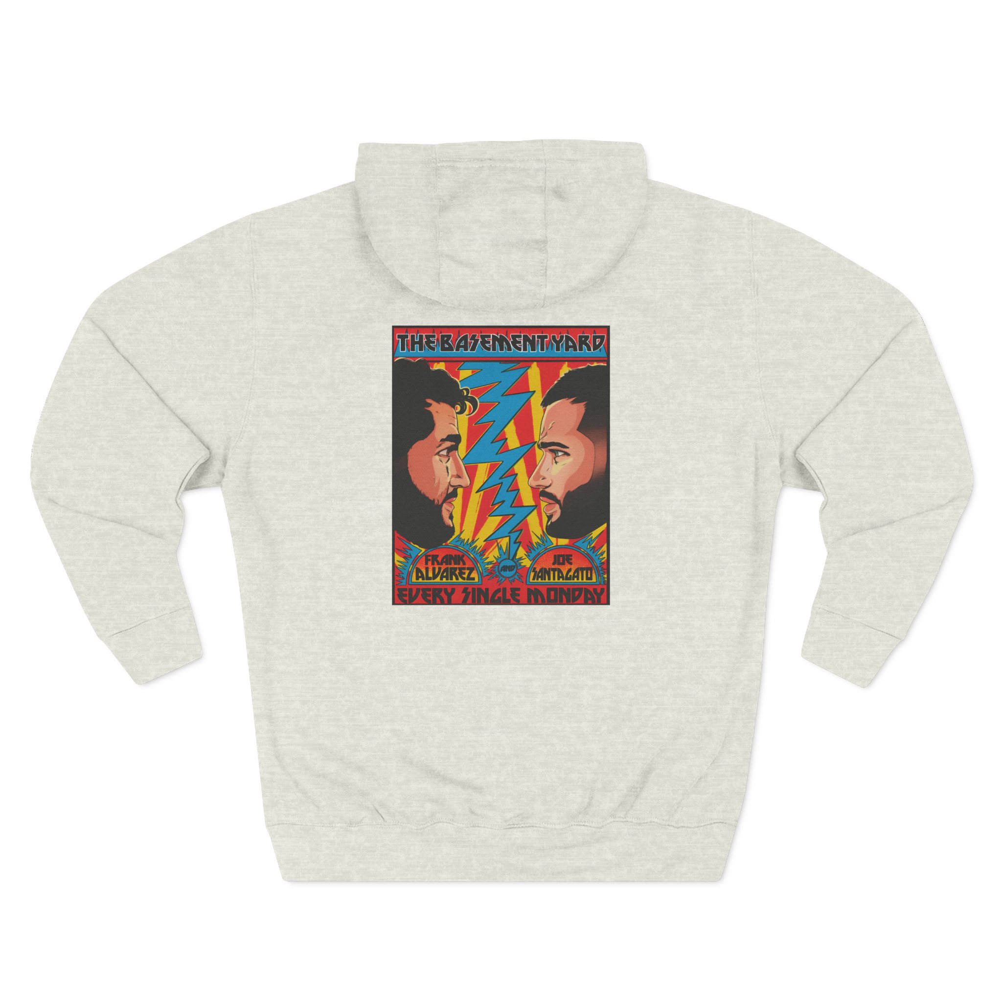 The Basement Yard Face Off Three-Panel Fleece Hoodie