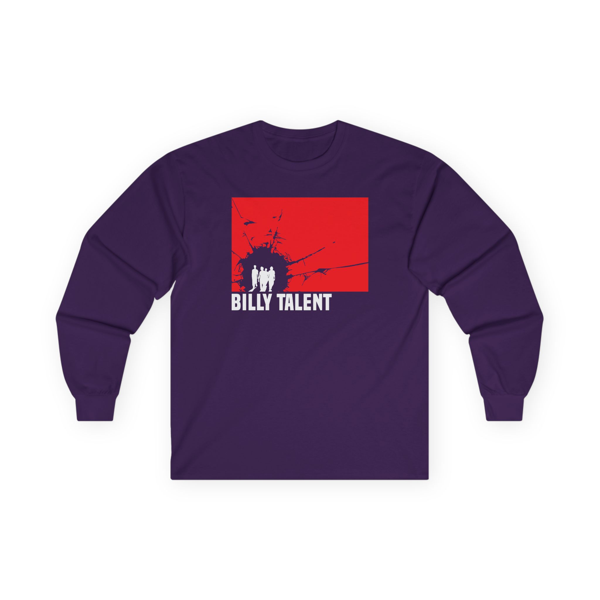Billy Talent Red Square Unisex Ultra Cotton Long Sleeve Tee