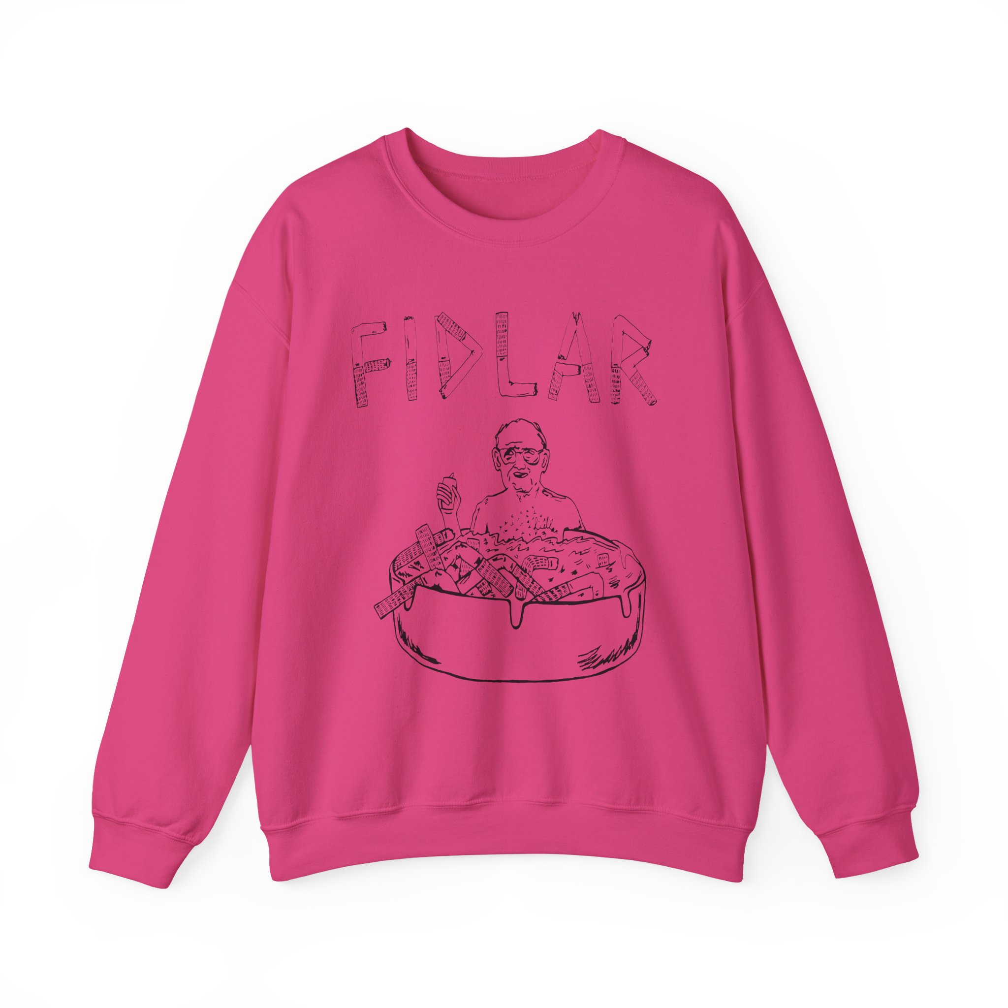 Fidlar Ashtray Unisex Heavy Blendâ„¢ Crewneck Sweatshirt