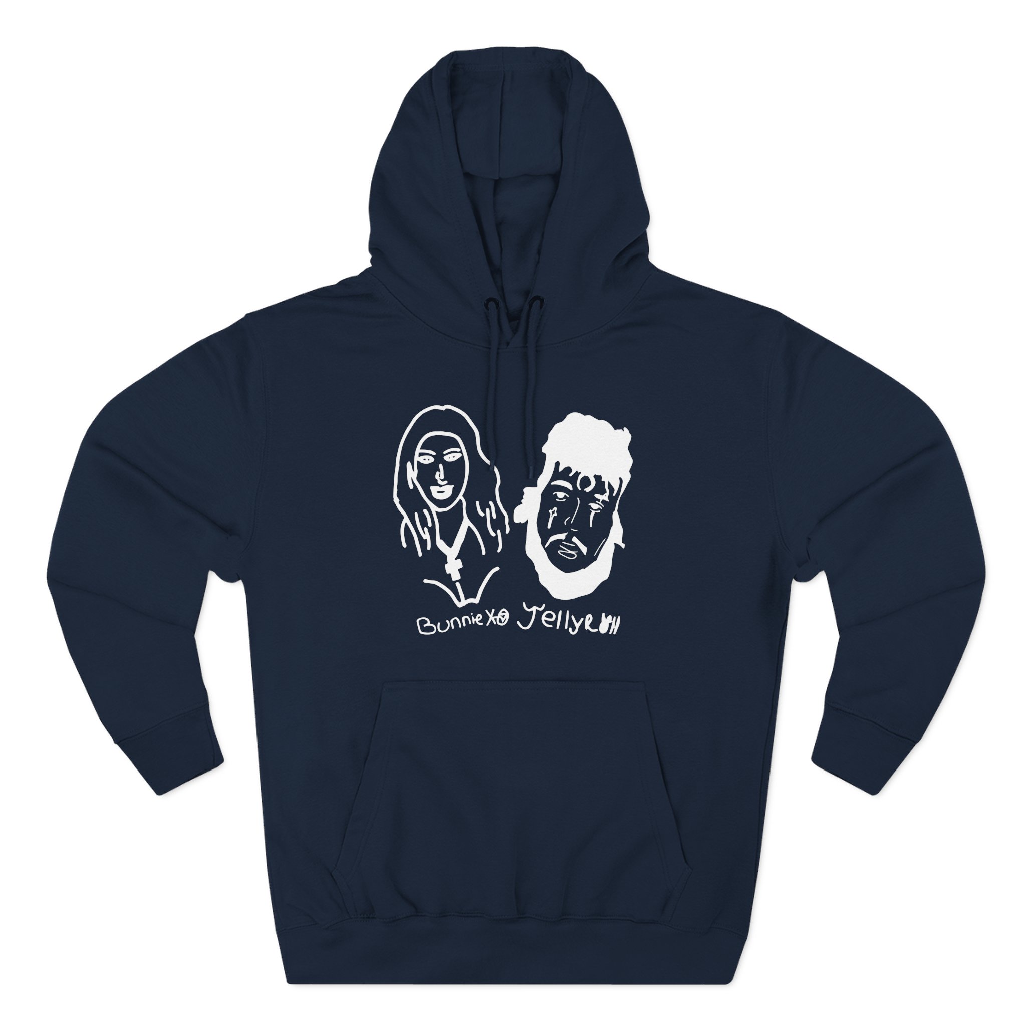 Bunnie Xo Jelly Roll Three-Panel Fleece Hoodie