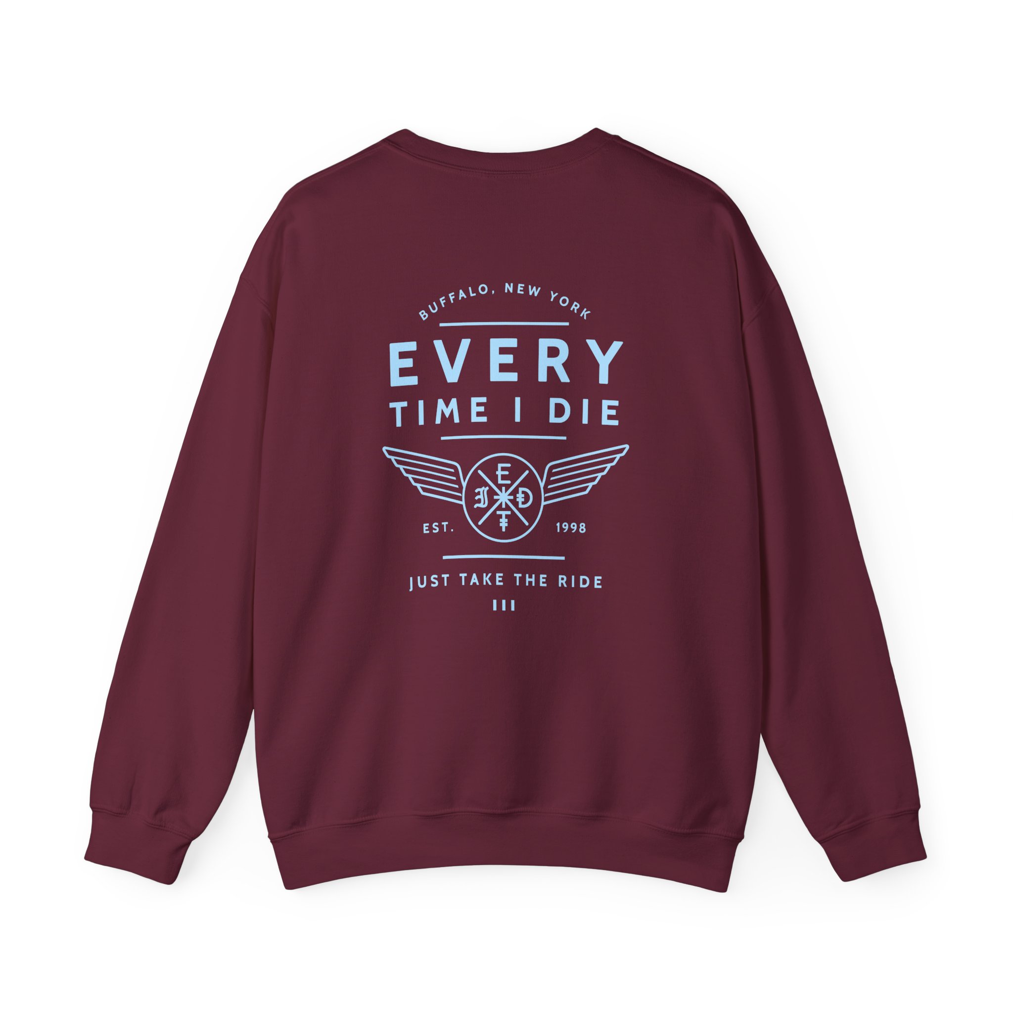 Every Time I Die Take the Ride Unisex Heavy Blend Crewneck Sweatshirt