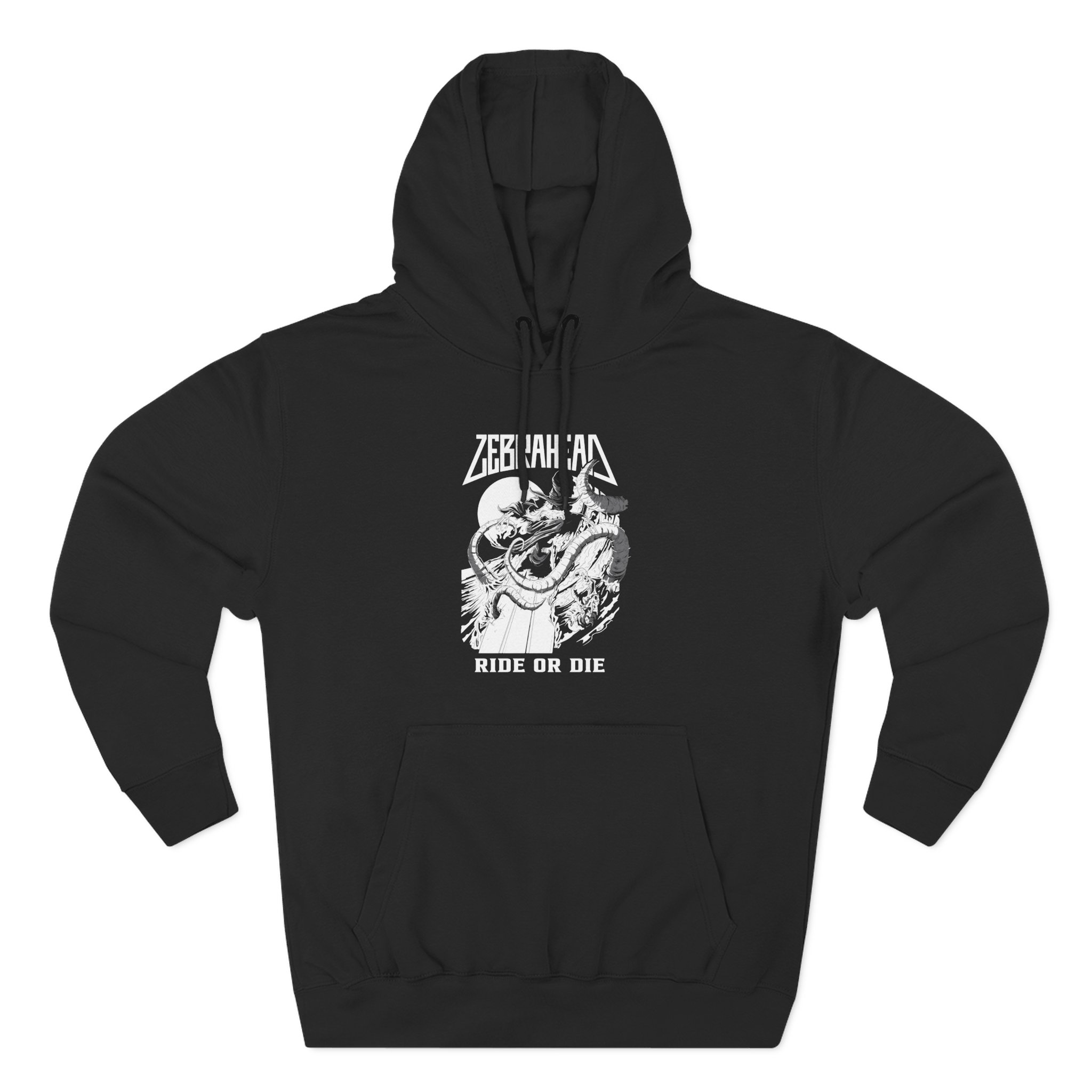 Zebrahead Ride or Die Three-Panel Fleece Hoodie