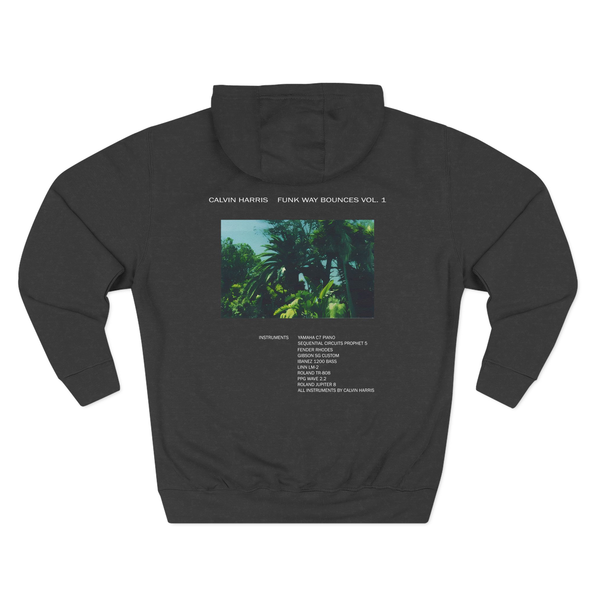 Calvin Harris Slide Three-Panel Fleece Hoodie