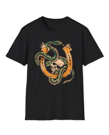 ZZ Top Snake Skull Unisex Softstyle T-Shirt