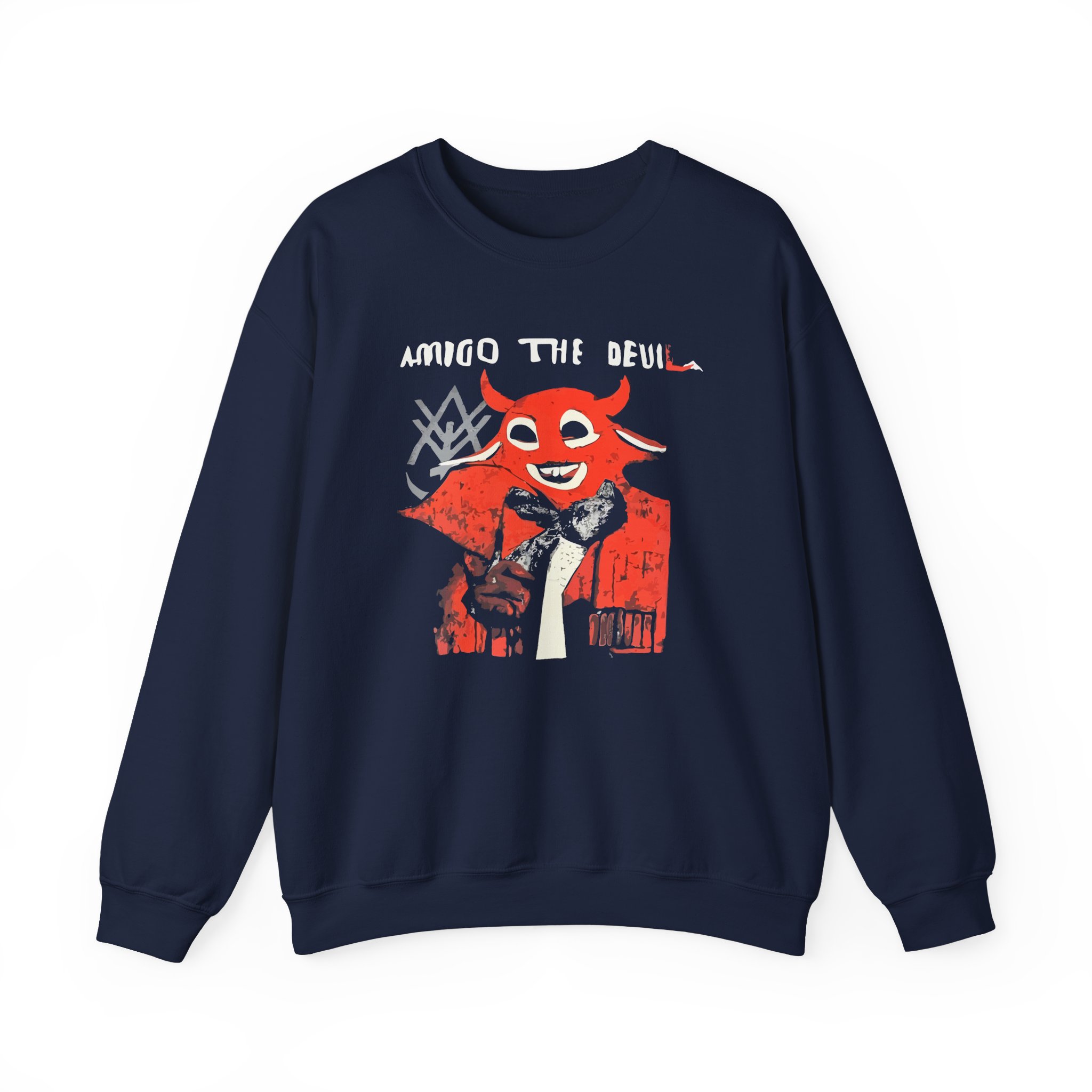 Amigo the Devil Seal the Deal Unisex Heavy Blendâ„¢ Crewneck Sweatshirt