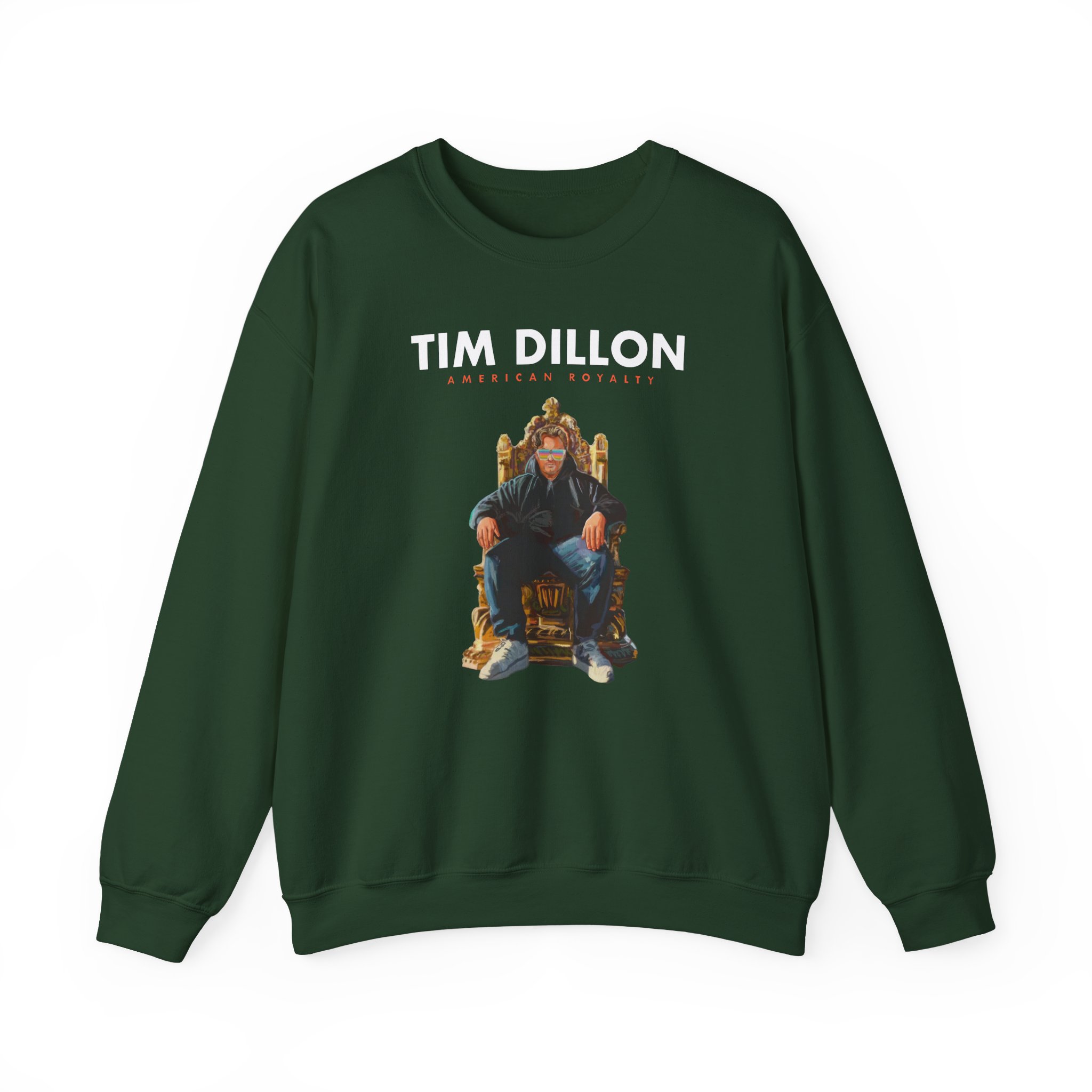 Tim Dillon American Royalty Tour Unisex Heavy Blendâ„¢ Crewneck Sweatshirt