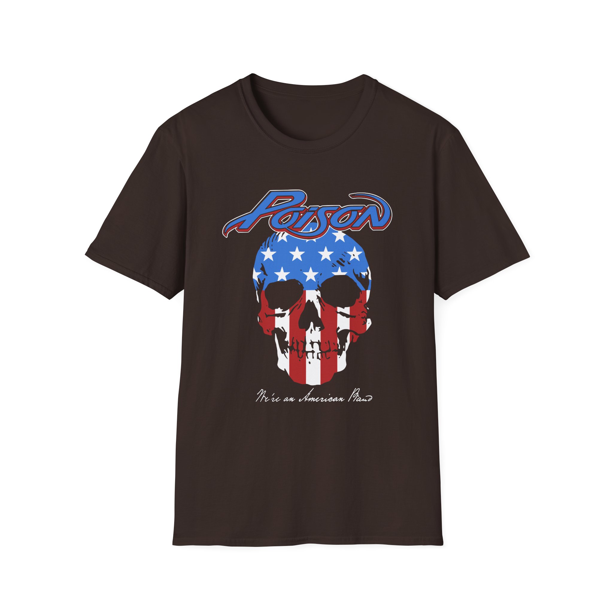 Poison American Band Unisex Softstyle T-Shirt