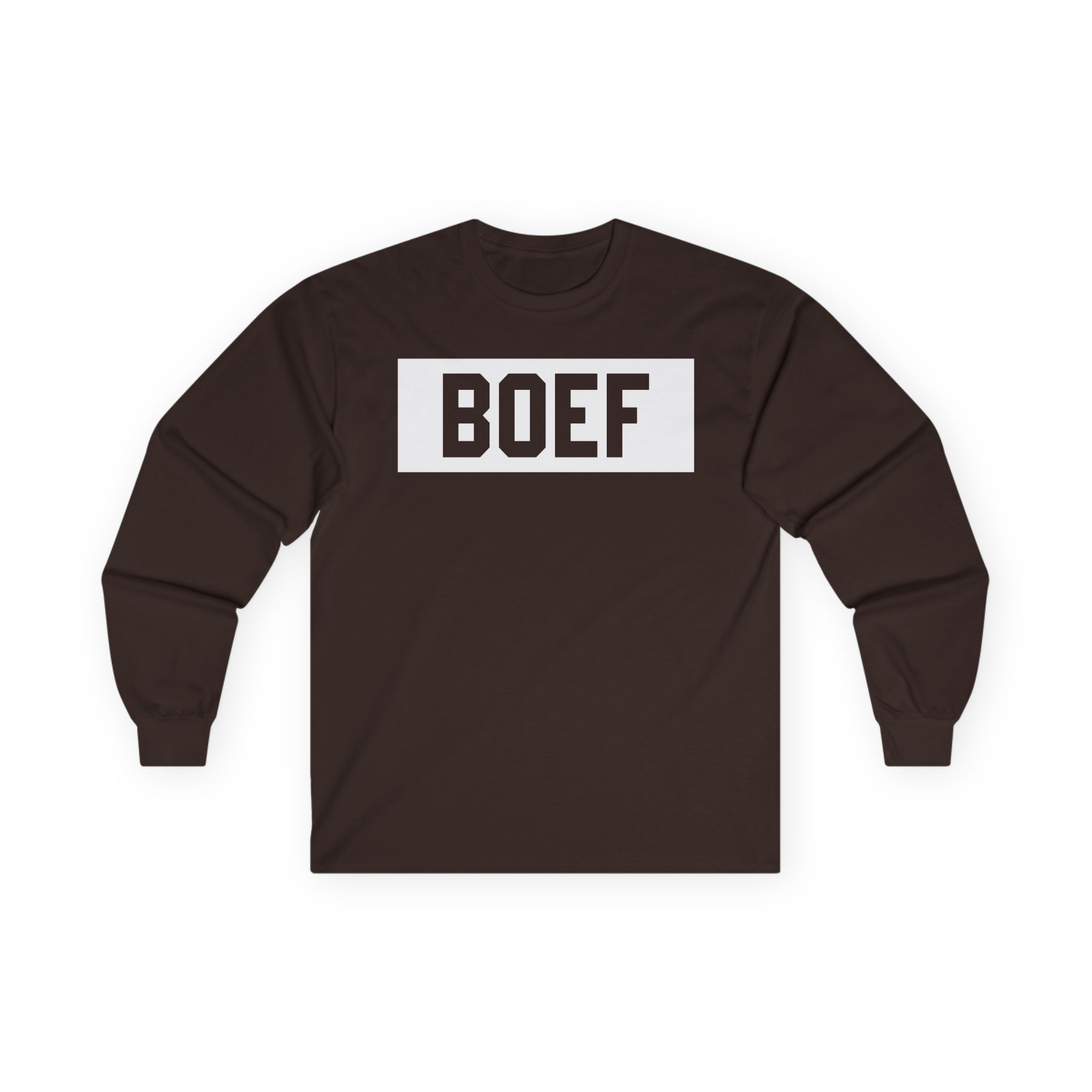 Boef Unisex Ultra Cotton Long Sleeve Tee