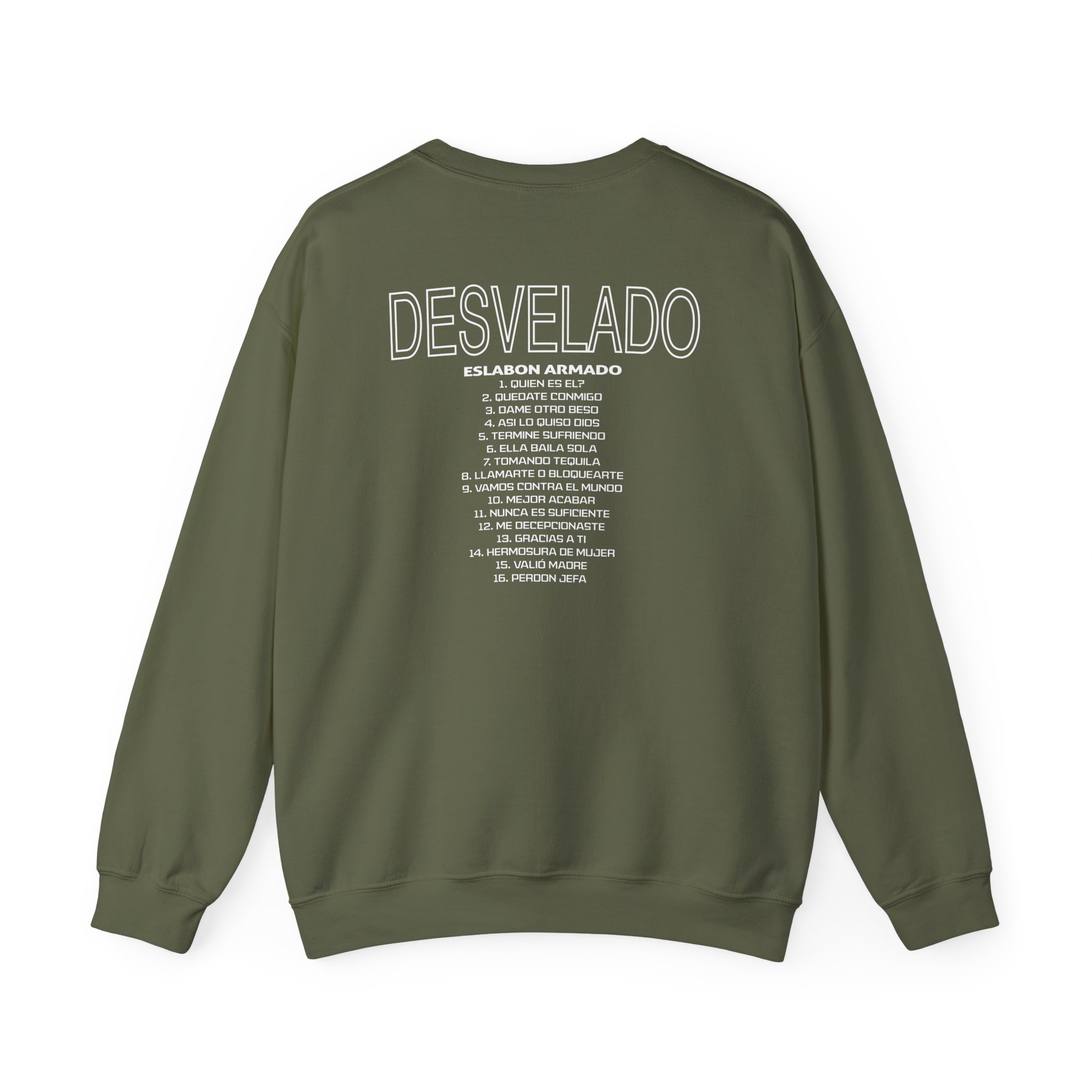 Eslabon Armado Desvelado Album Unisex Heavy Blendâ„¢ Crewneck Sweatshirt