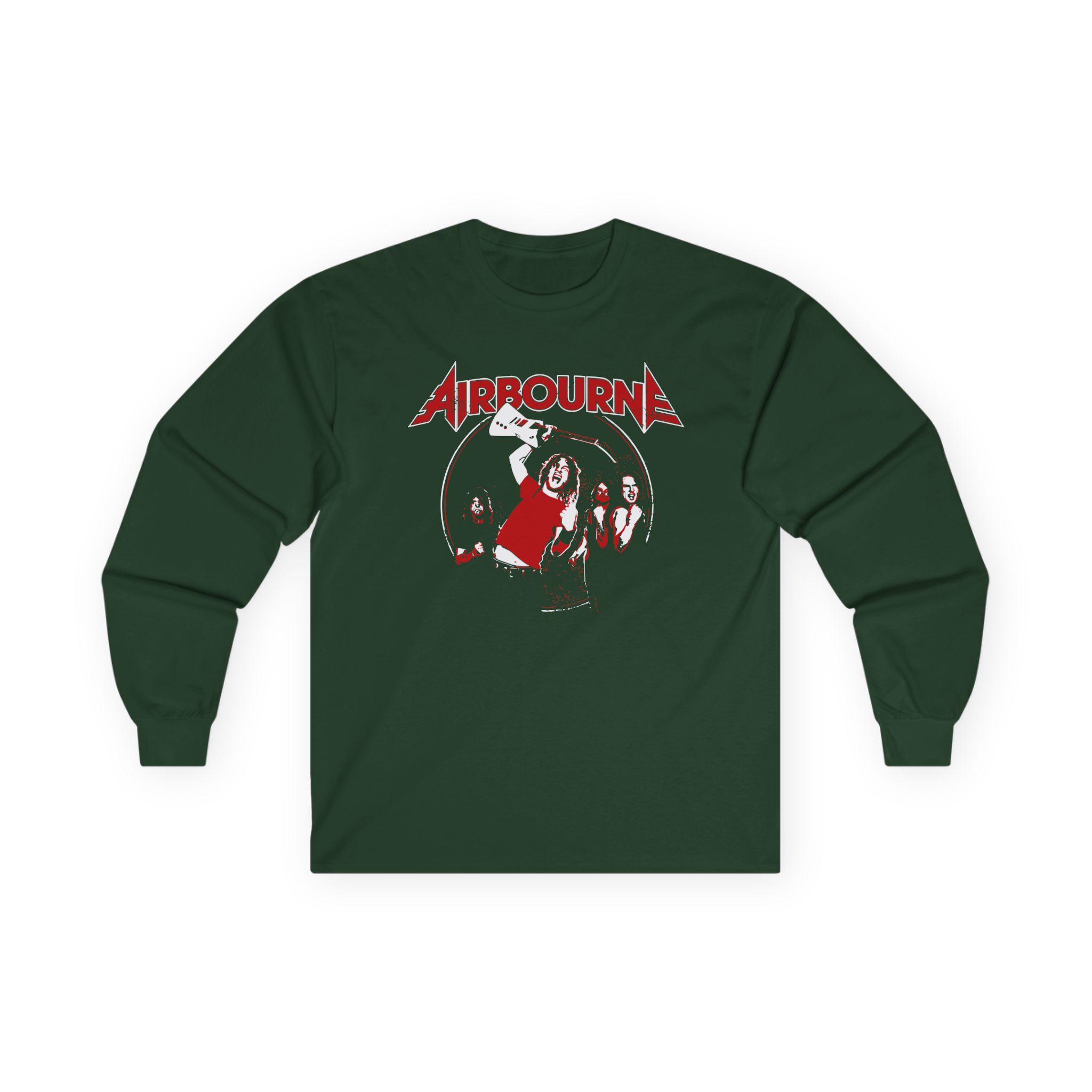 Airbourne Fist Pumping Unisex Ultra Cotton Long Sleeve Tee