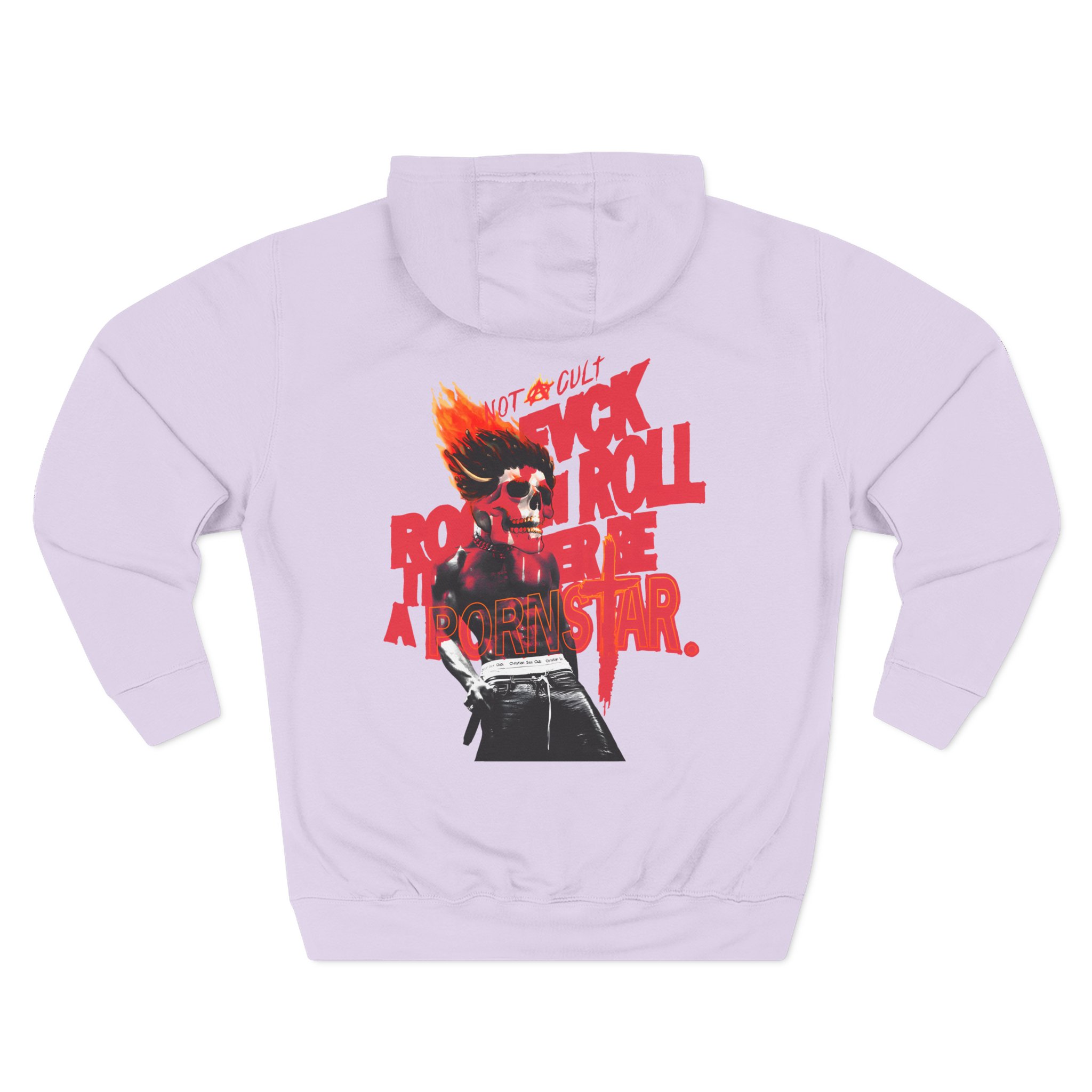 Saint Jhn Fvck Rock and Roll Three-Panel Fleece Hoodie