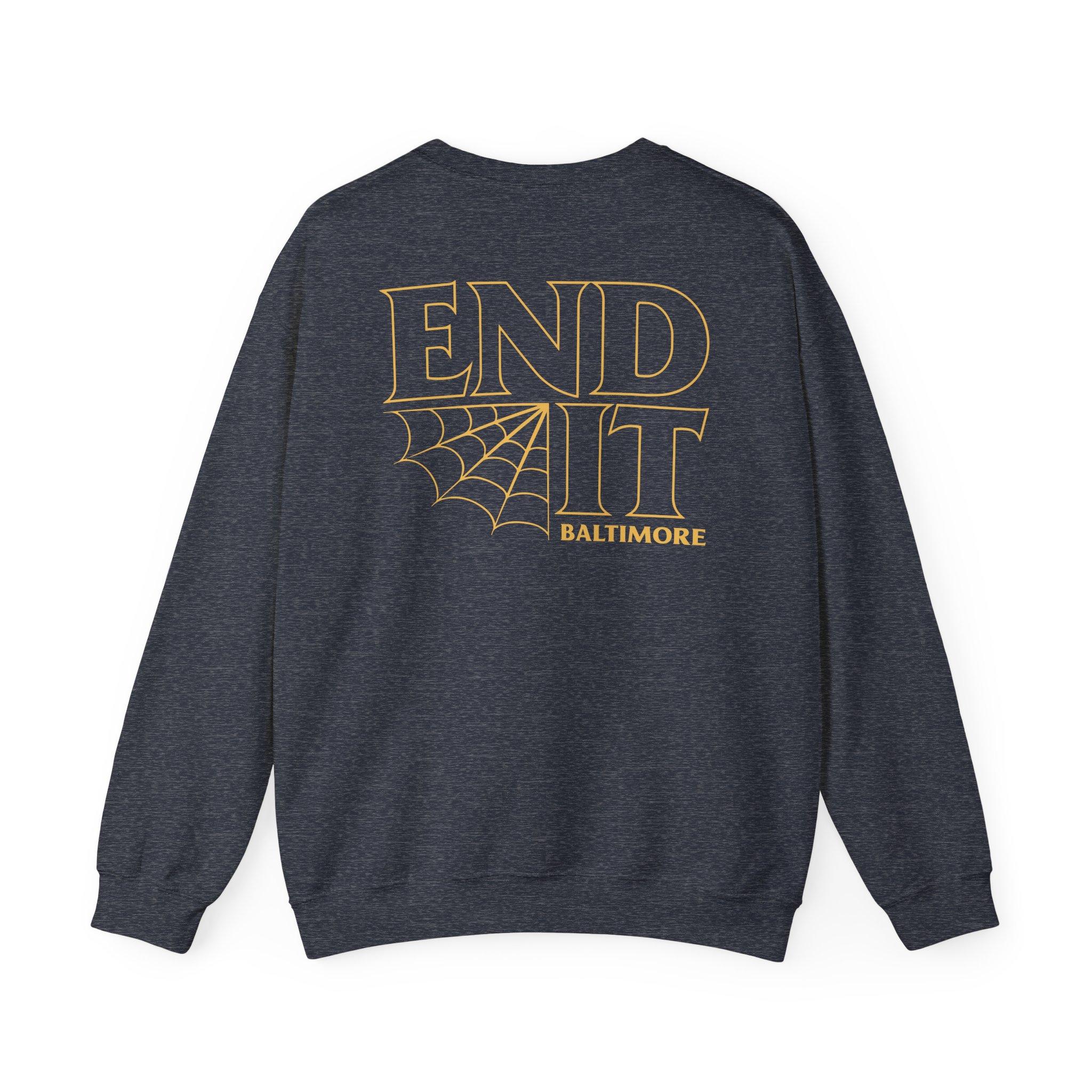 End It Unisex Heavy Blend Crewneck Sweatshirt