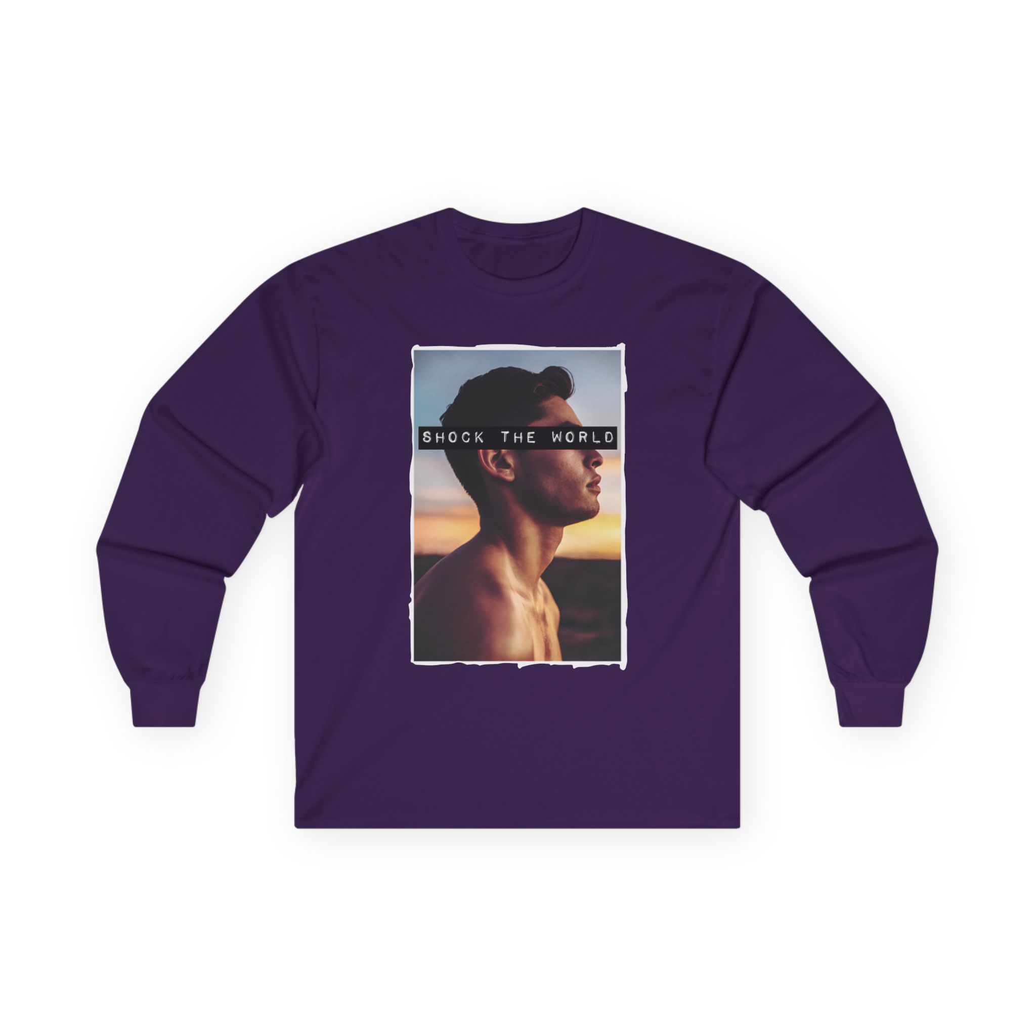 Ryan Garcia Shock the World Unisex Ultra Cotton Long Sleeve Tee