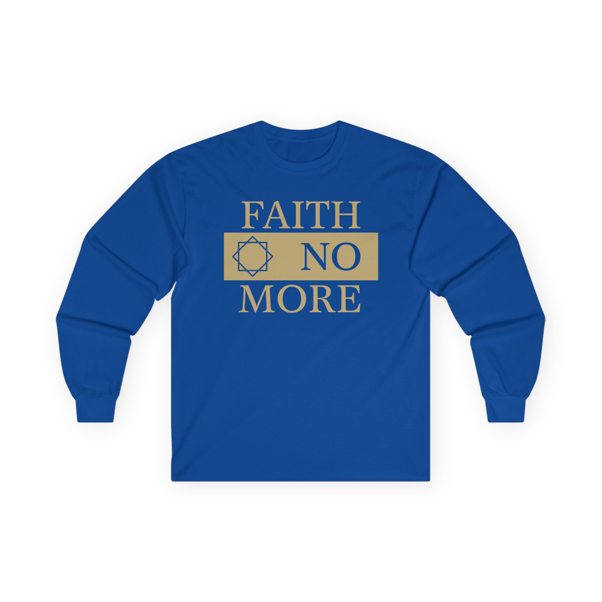 Faith No More Gold Logo Unisex Ultra Cotton Long Sleeve Tee