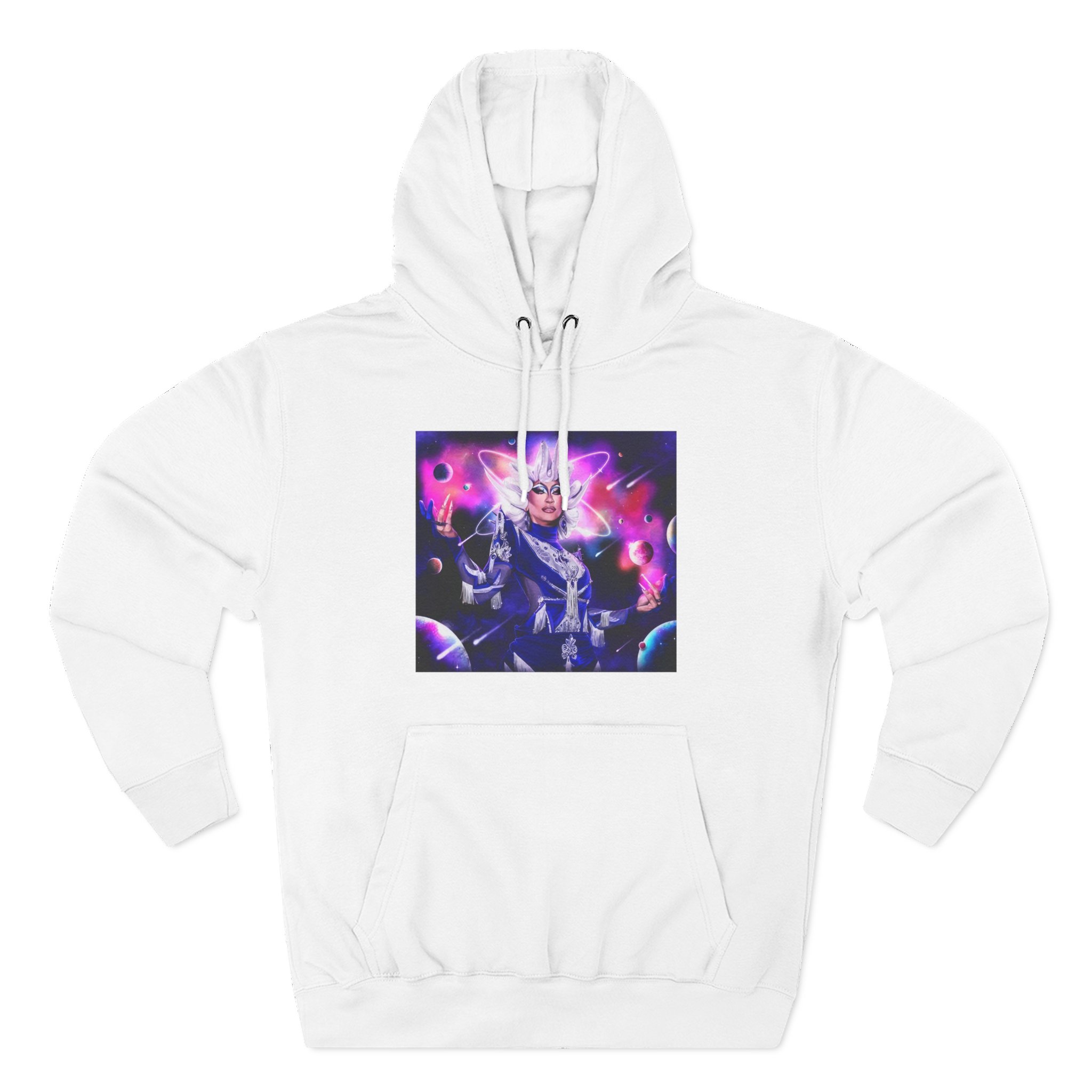 Anetra Galaxy Three-Panel Fleece Hoodie