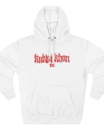 Kublai Khan - Monkey Skull Three-Panel Fleece Hoodie