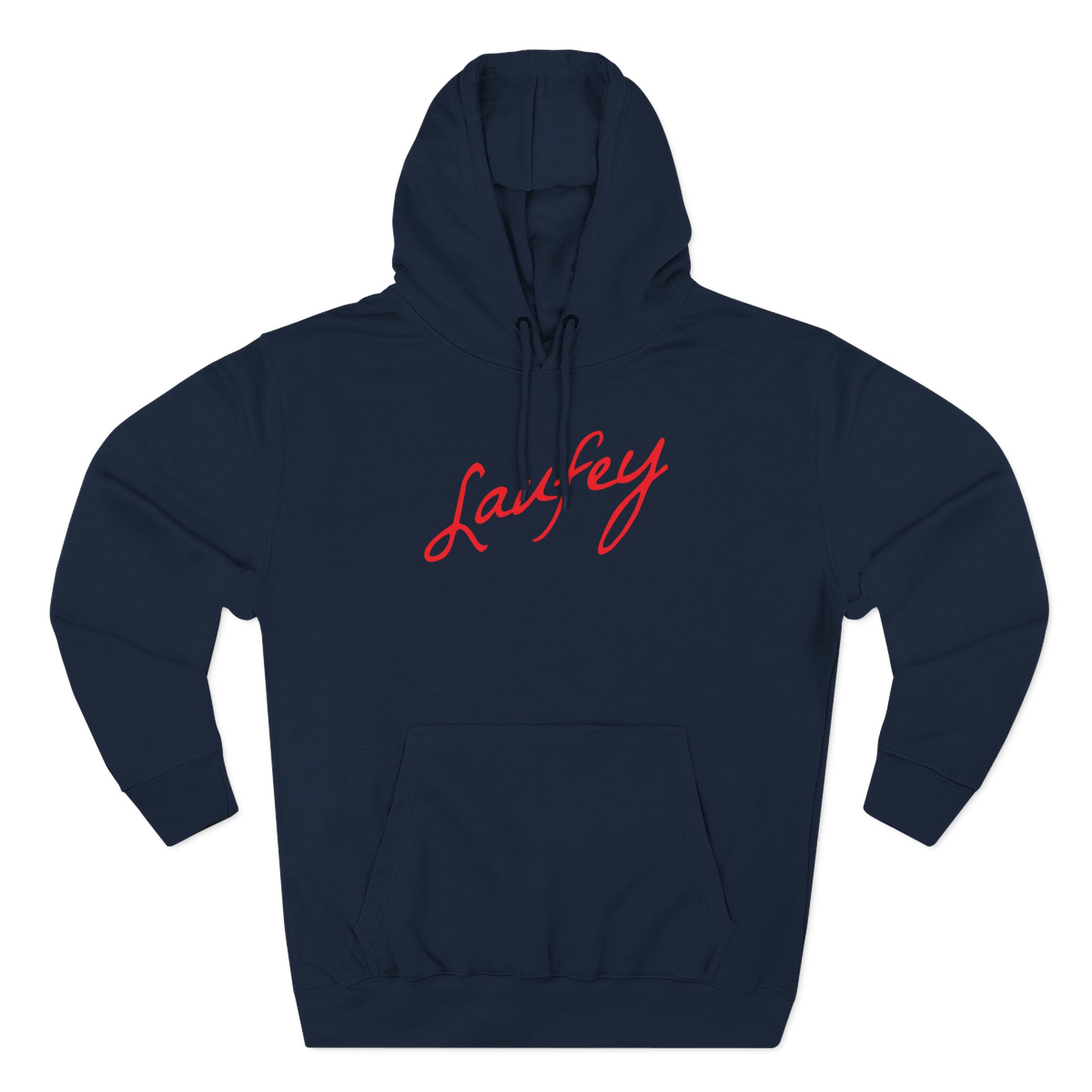Laufey Embroidered Signature Three-Panel Fleece Hoodie