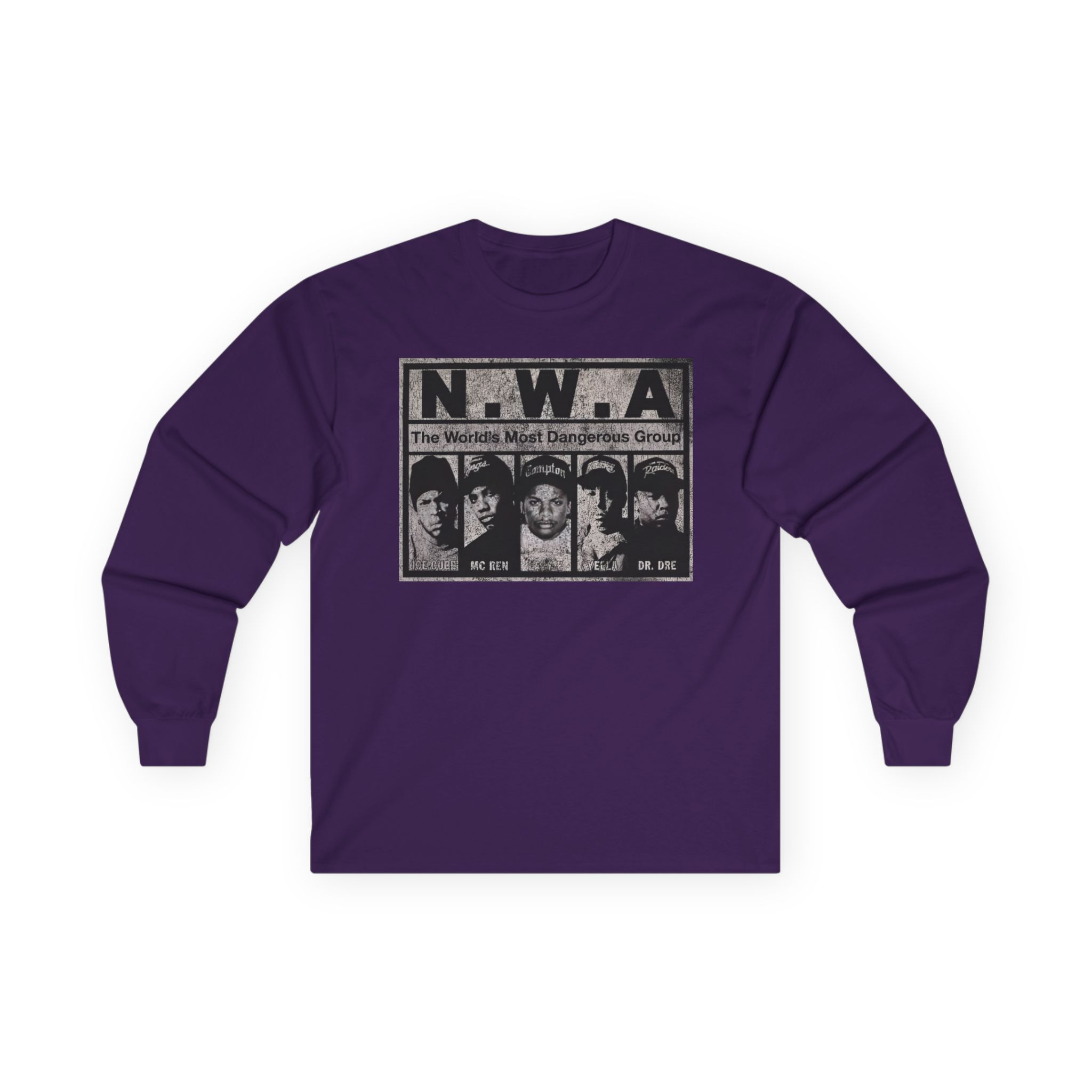 NWA The World's Most Dangerous Group Unisex Ultra Cotton Long Sleeve Tee