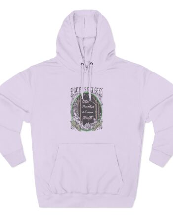 Phoebe Bridgers Ether Tin Cartels on I Wanna Get Caught Three-Panel Fleece Hoodie