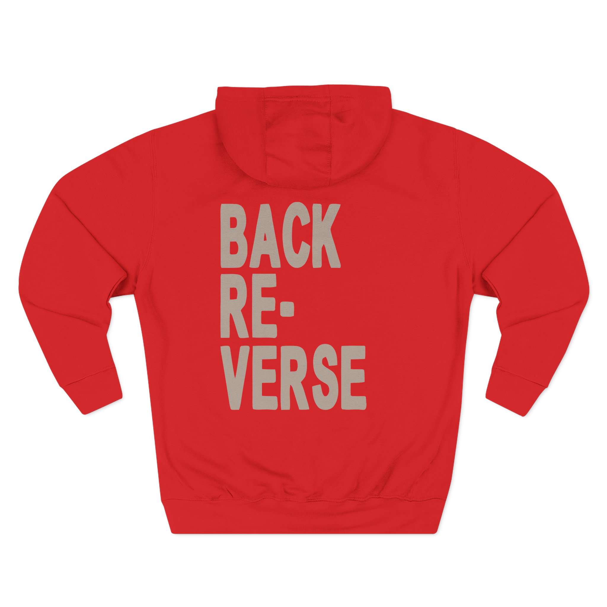Armchair Expert Reverse Back Three-Panel Fleece Hoodie