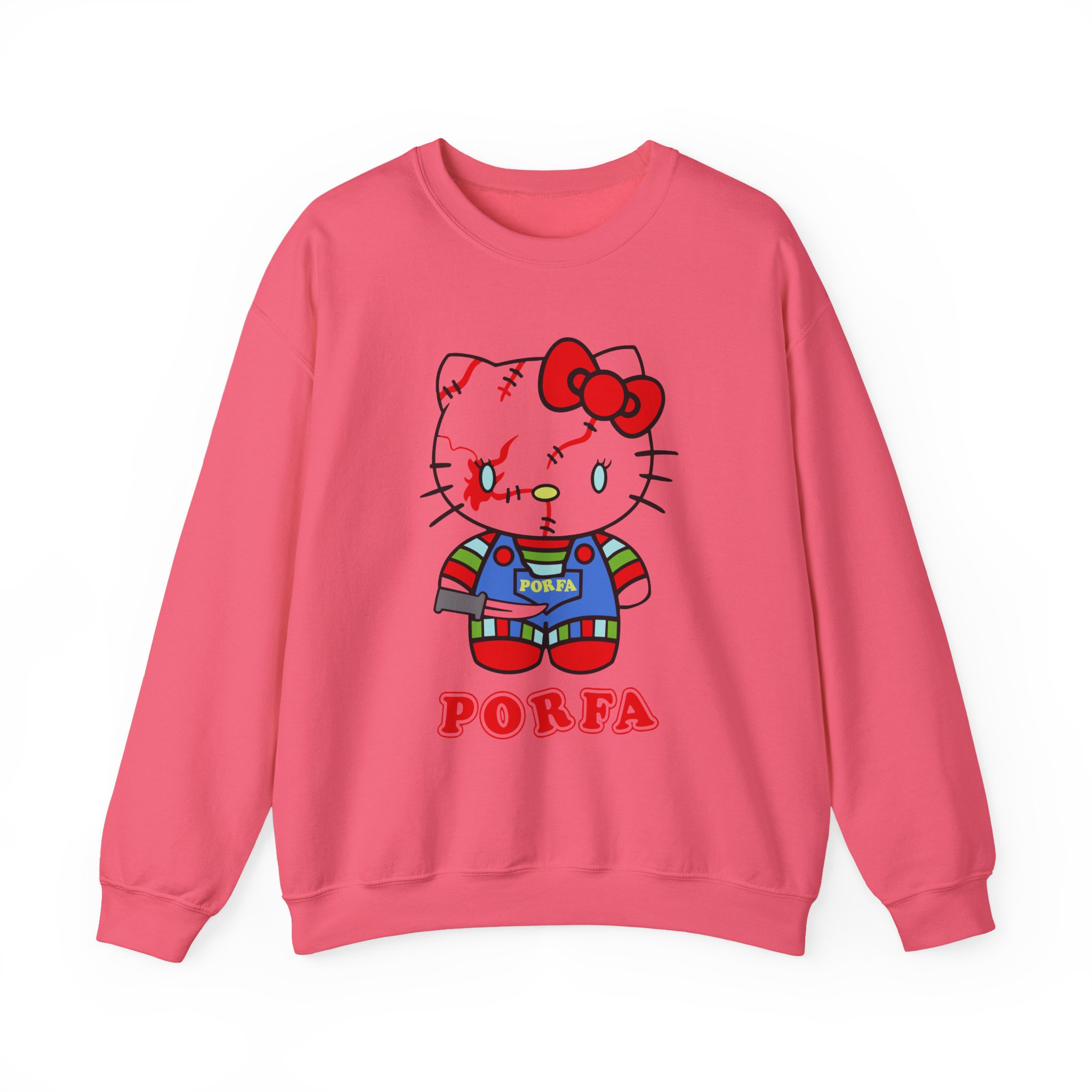 Porfa Hello Kitty Halloween Unisex Heavy Blendâ„¢ Crewneck Sweatshirt