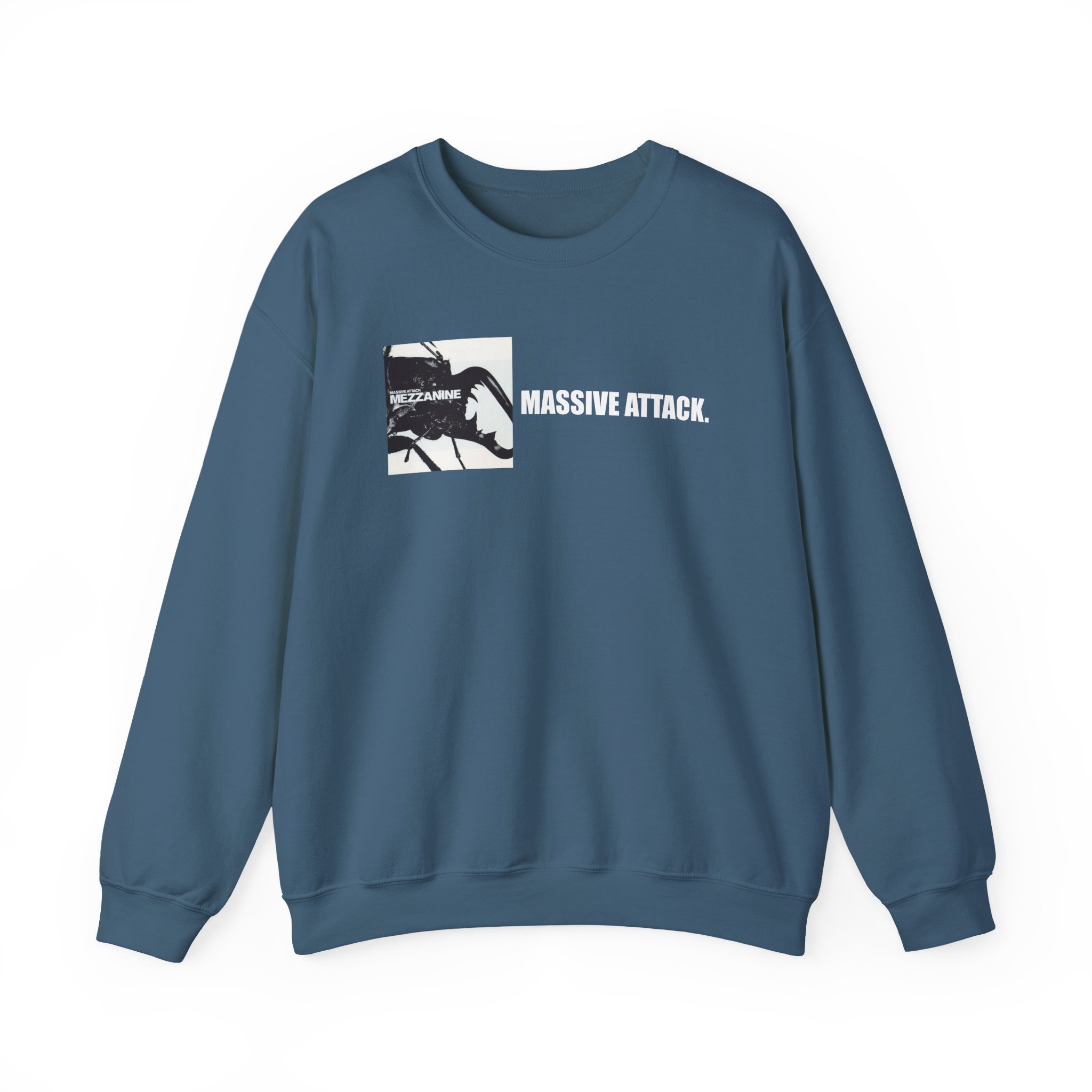 Massive Attack Unisex Heavy Blendâ„¢ Crewneck Sweatshirt