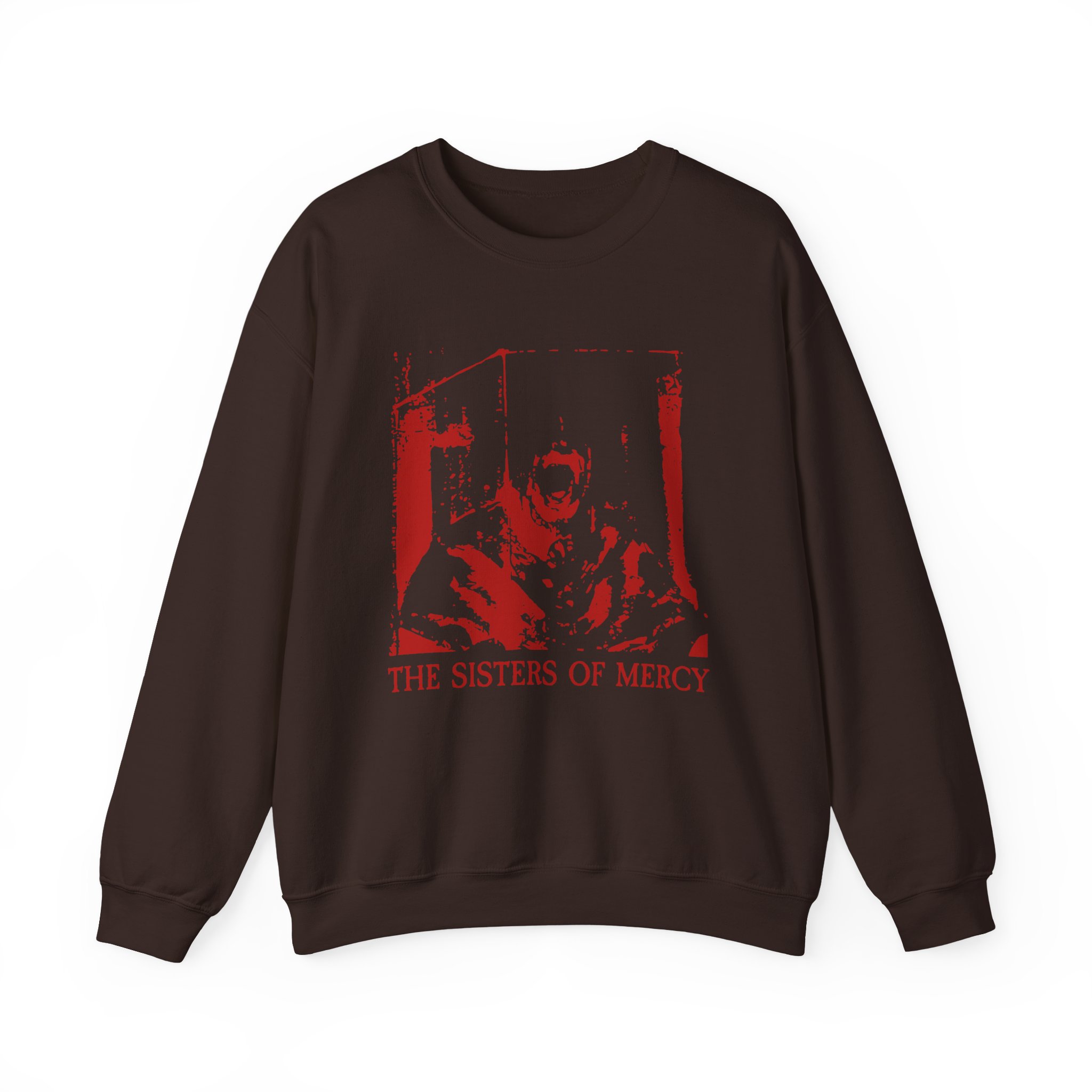 The Sisters Of Mercy Red Scream Unisex Heavy Blendâ„¢ Crewneck Sweatshirt