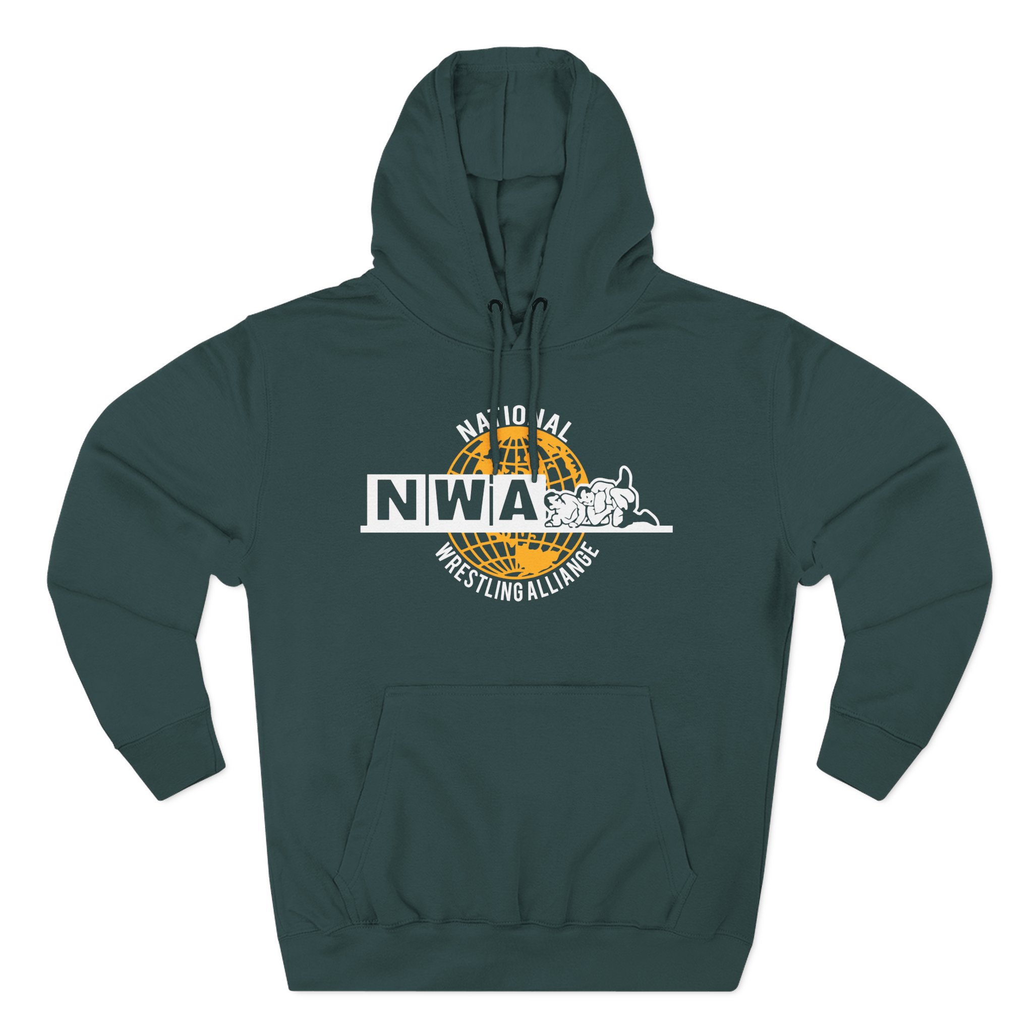 NWA National Wrestling Alliance Three-Panel Fleece Hoodie