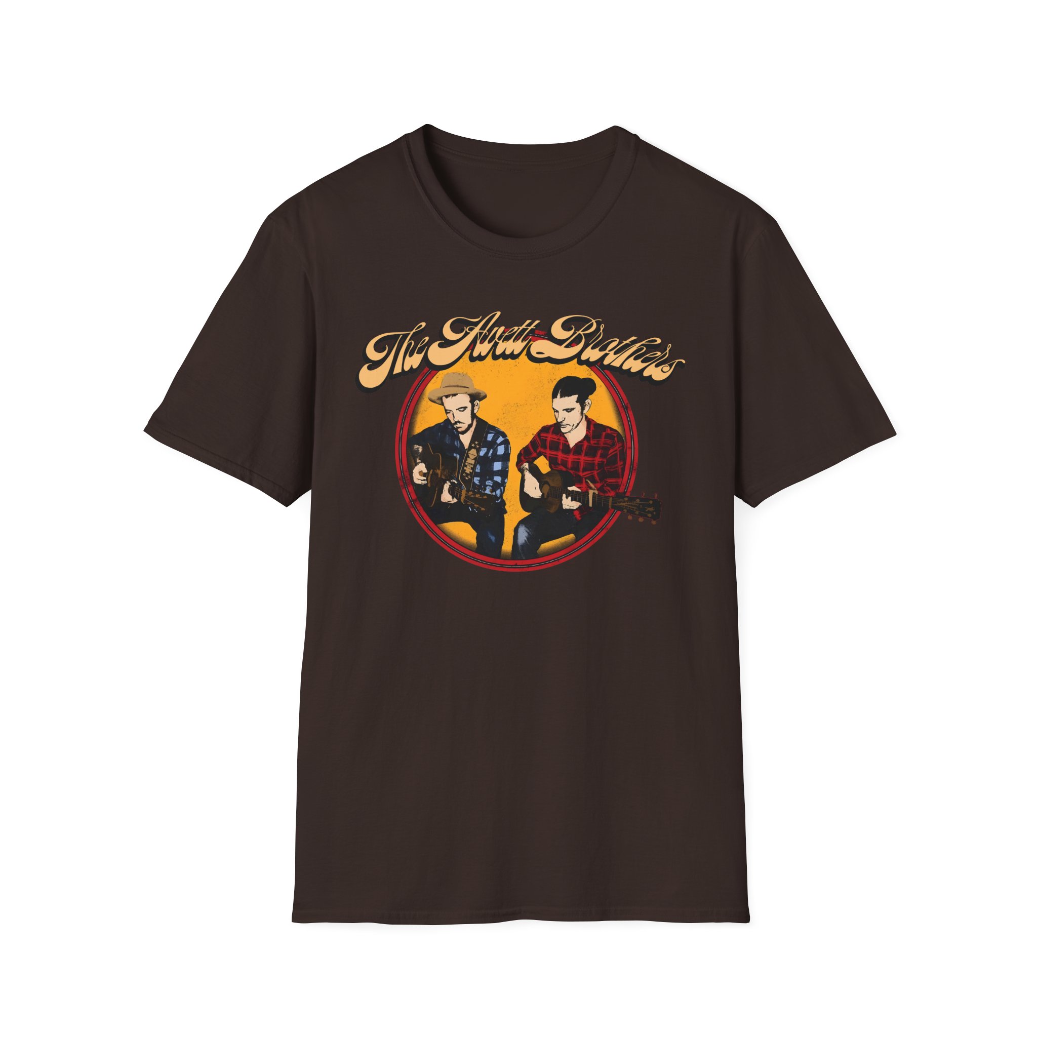 Avett Brothers Vintage Photo Unisex Softstyle T-Shirt