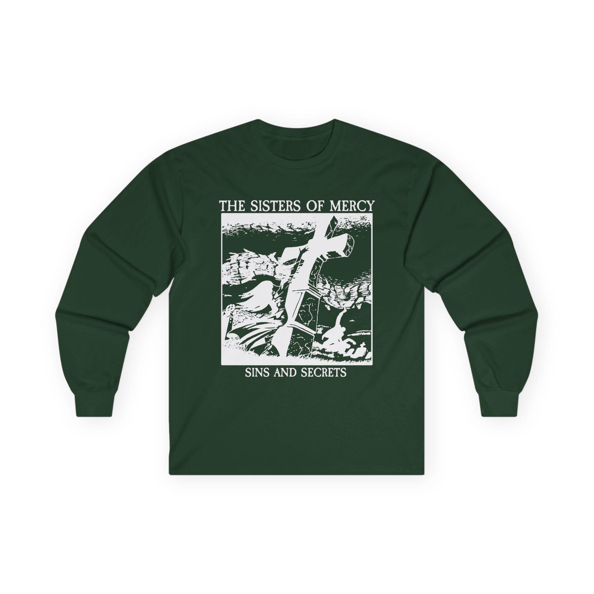 The Sisters Of Mercy Sins And Secrets Unisex Ultra Cotton Long Sleeve Tee