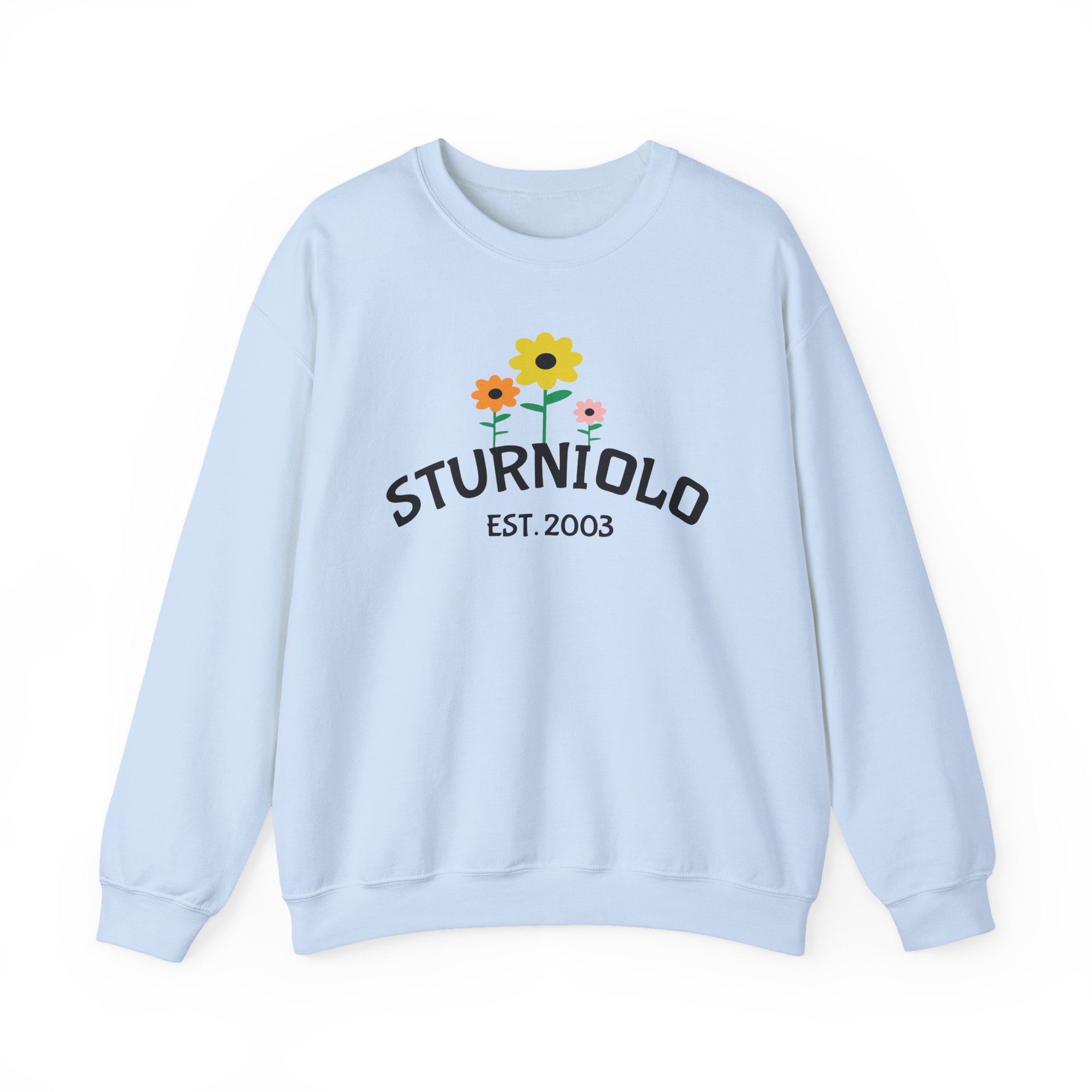 Sturniolo Flower Unisex Heavy Blendâ„¢ Crewneck Sweatshirt
