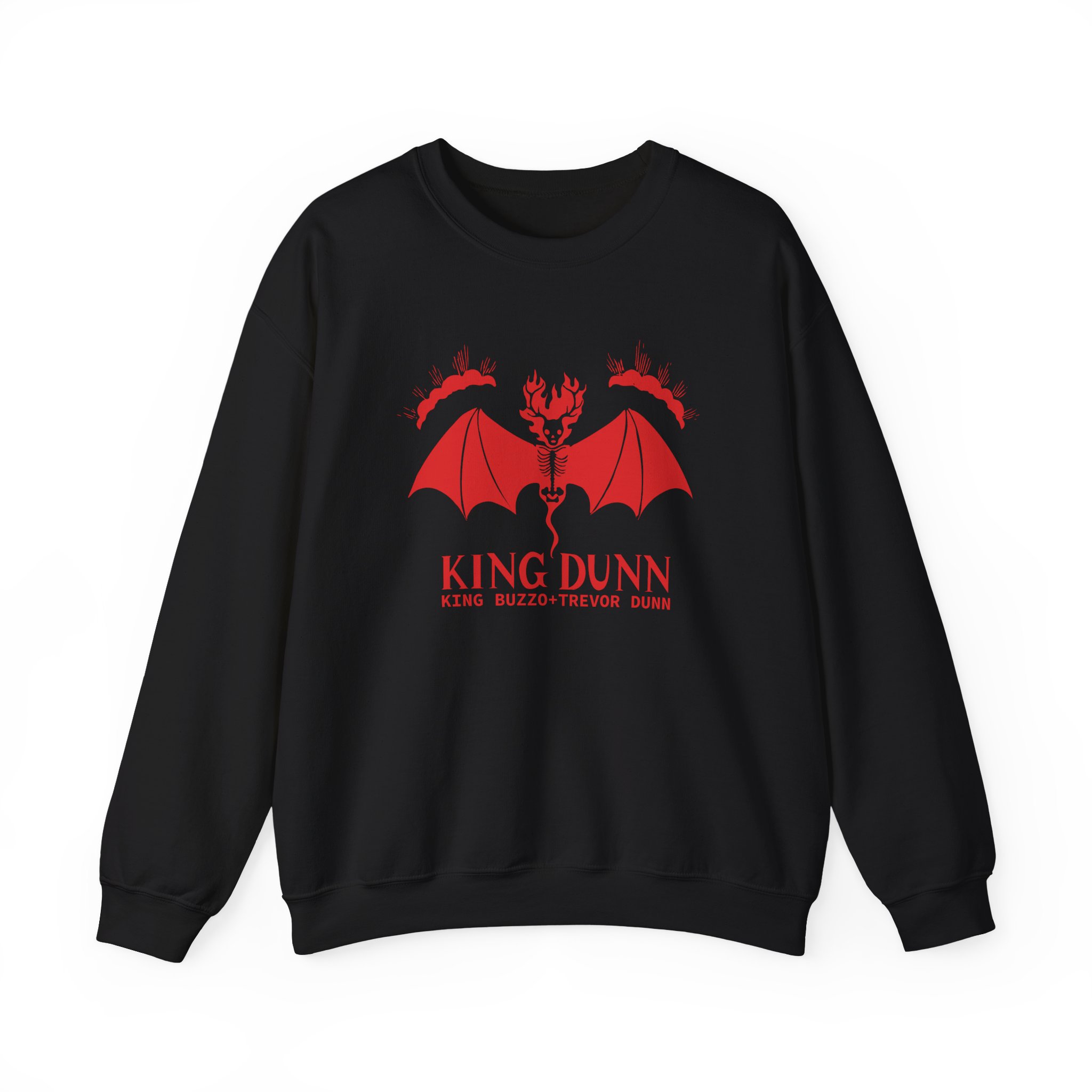 Melvins King Dunn King Buzzo Trevor Dunn Unisex Heavy Blendâ„¢ Crewneck Sweatshirt