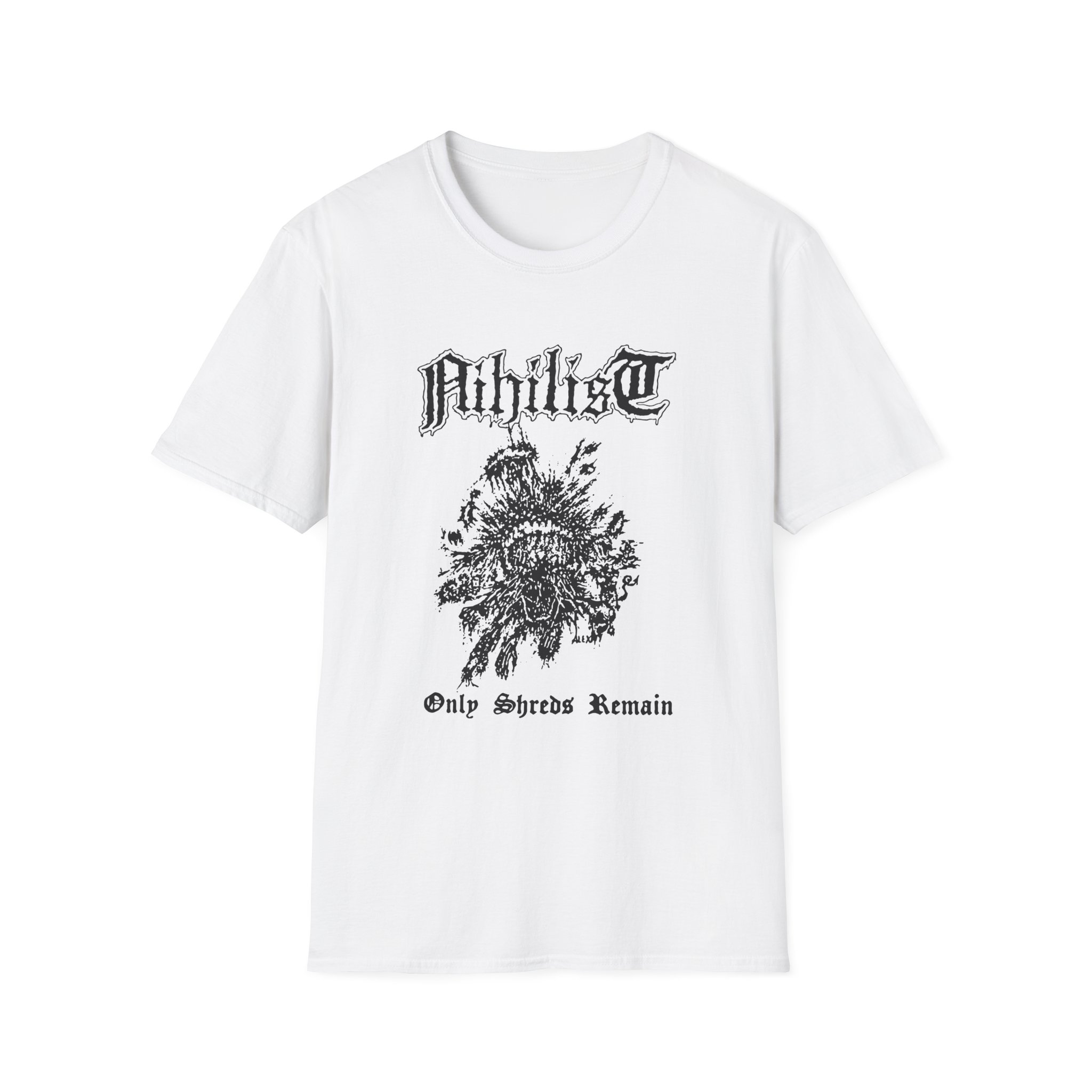 Entombed Only Shreds Remain Unisex Softstyle T-Shirt