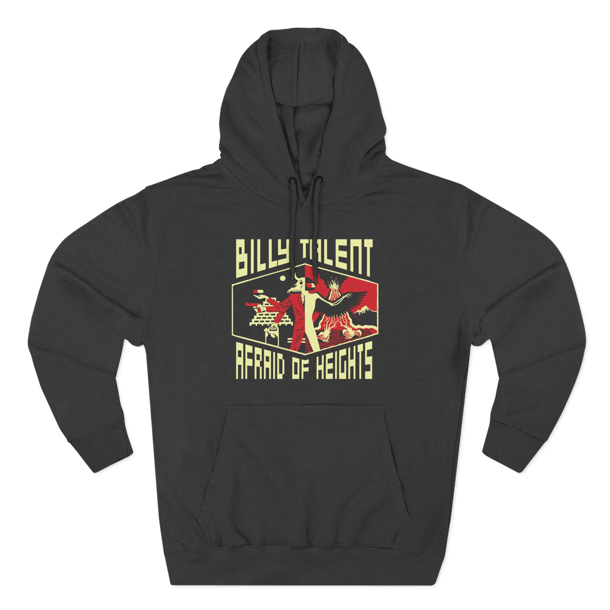 Billy Talent Afraid of Heights Three-Panel Fleece Hoodie