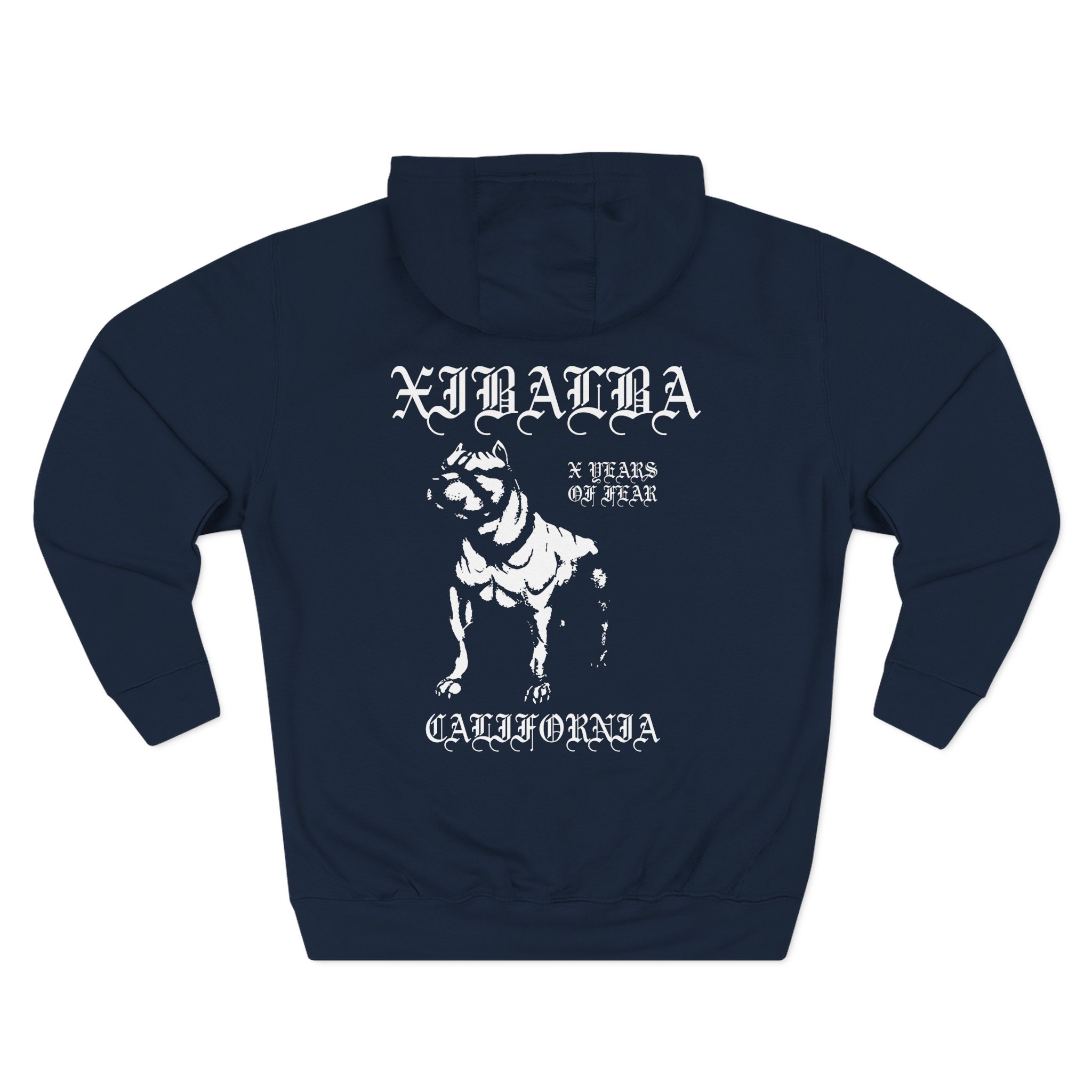 Xibalba Rude Dogs Three-Panel Fleece Hoodie