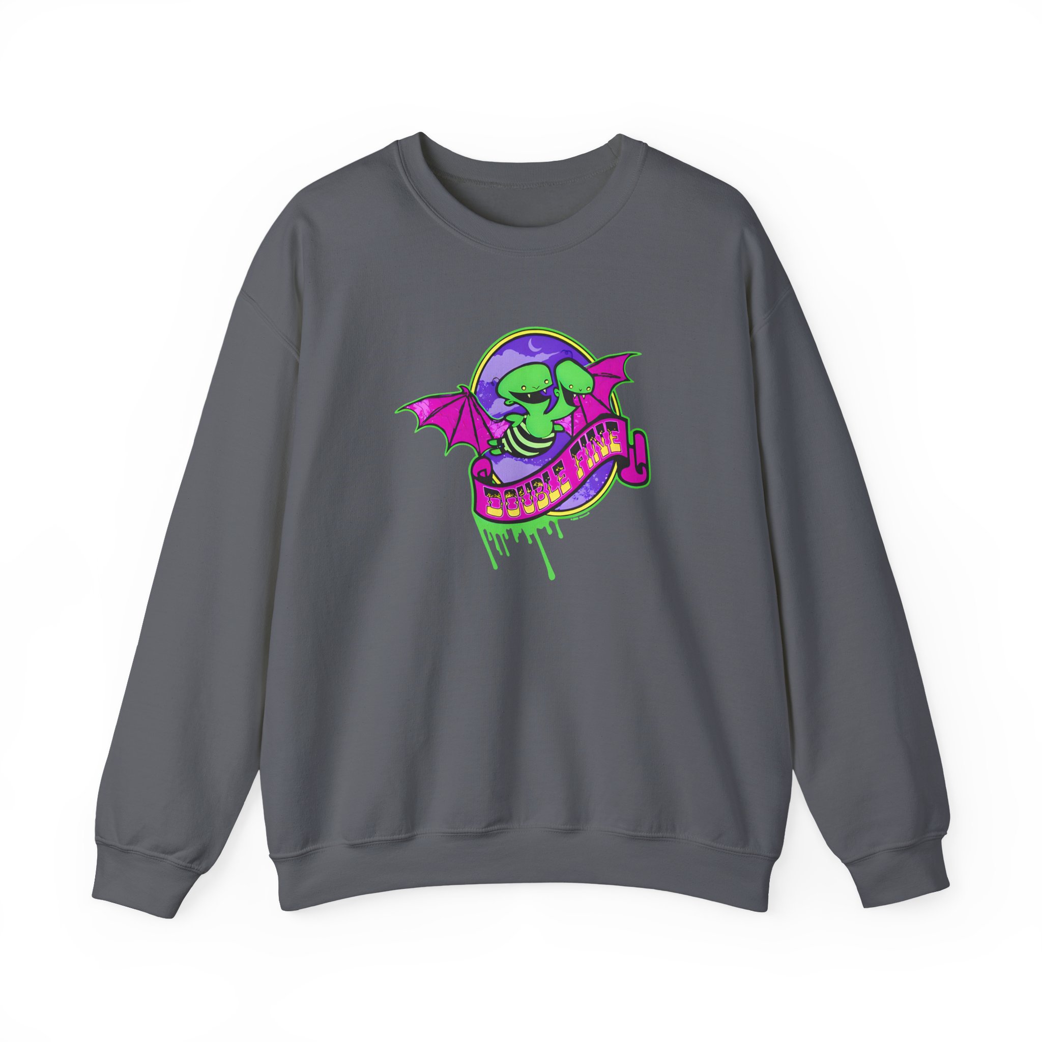 Double Fine Halloween Unisex Heavy Blendâ„¢ Crewneck Sweatshirt