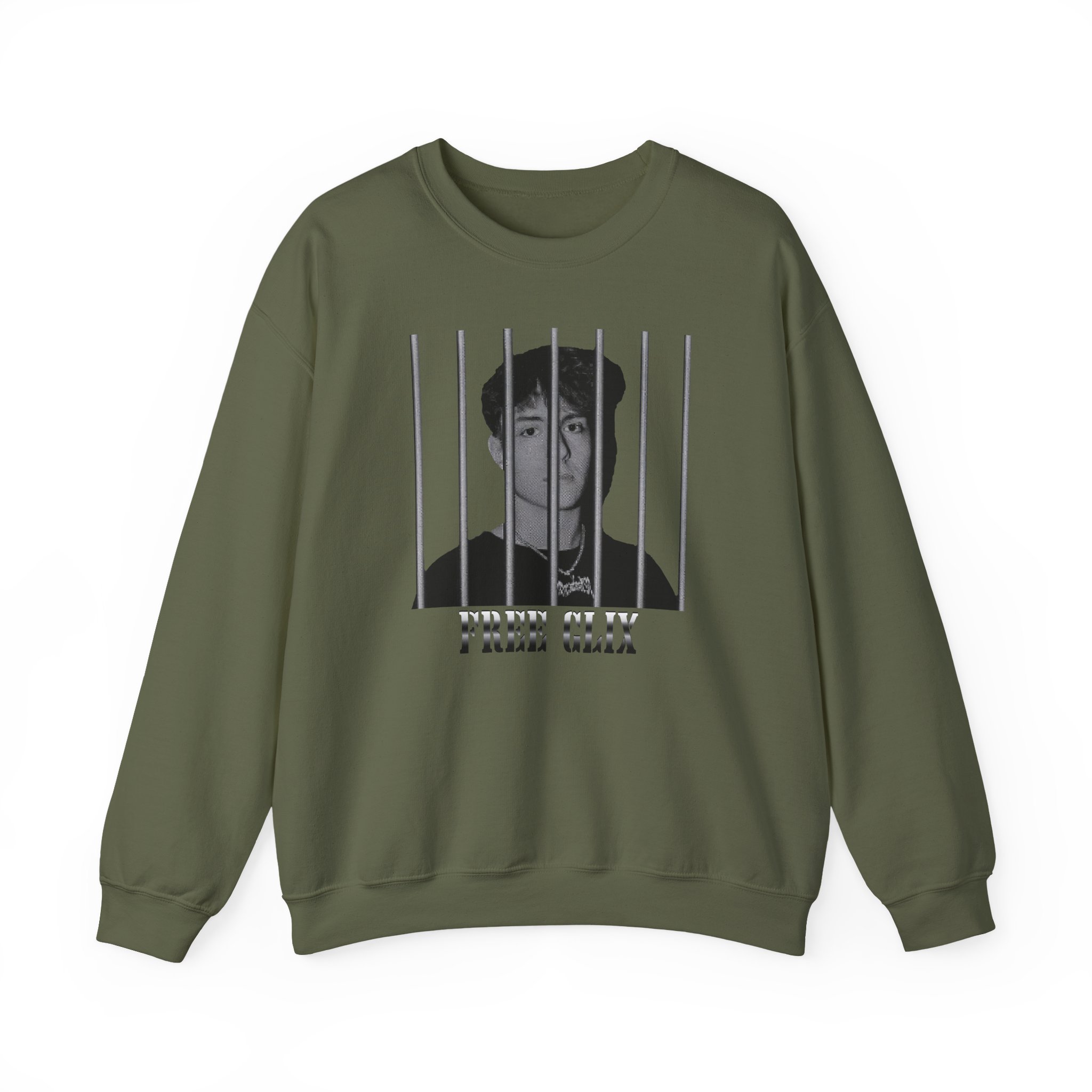 Free Clix Unisex Heavy Blendâ„¢ Crewneck Sweatshirt