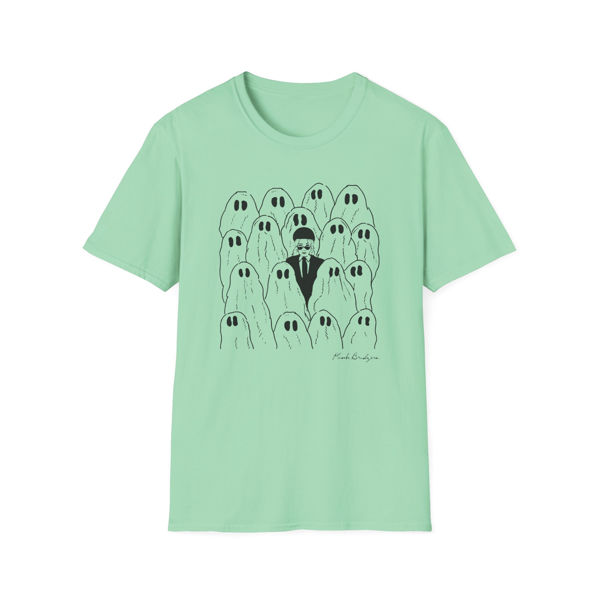 Phoebe Bridgers Ghost Unisex Softstyle T-Shirt