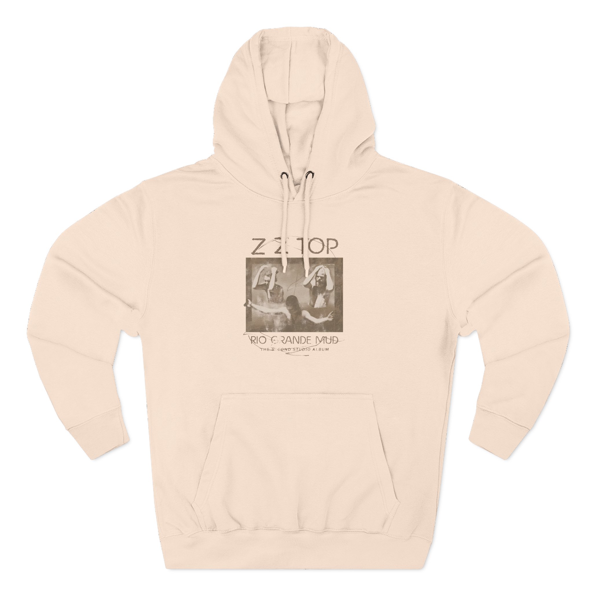 ZZ Top Rio Grande Mud Three-Panel Fleece Hoodie